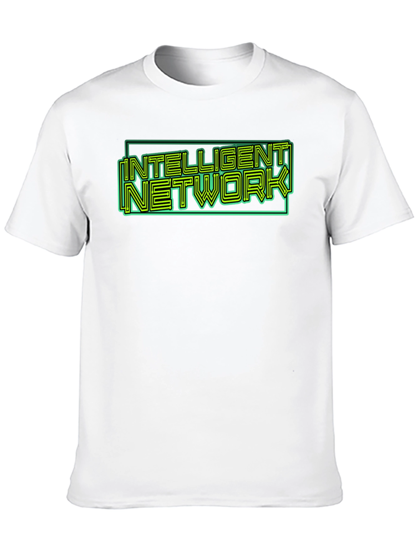 Intelligent Network Graphic T-Shirt - Black
