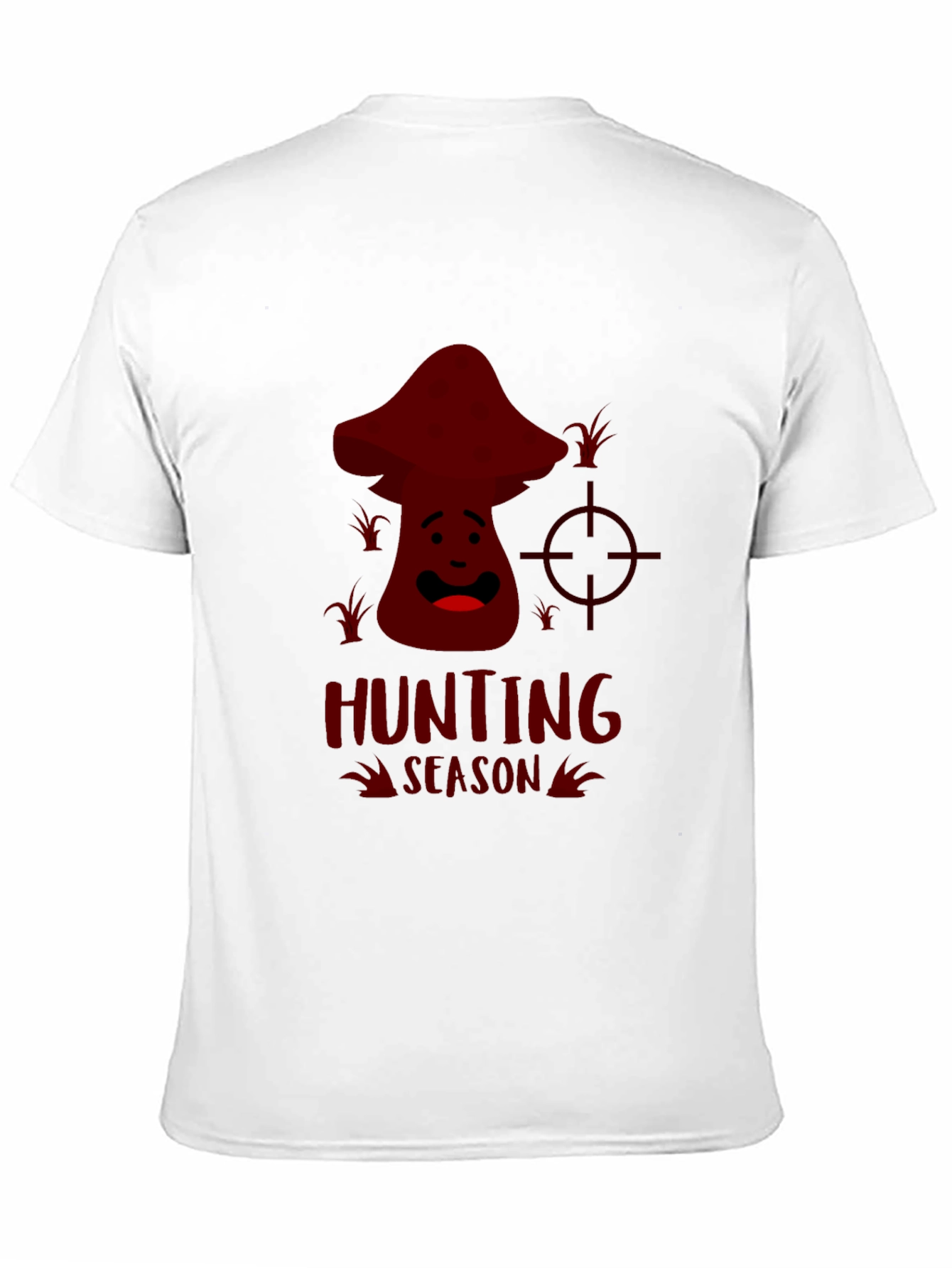 Mushroom Hunting Season Funny Graphic Tee