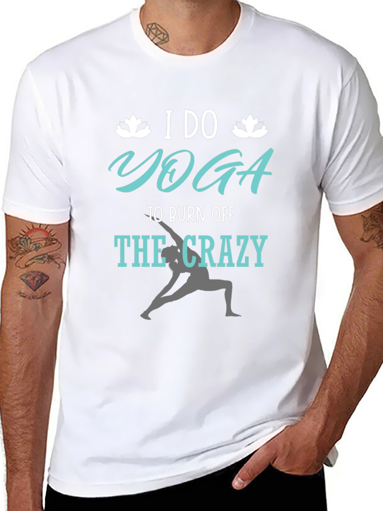 Yoga Crazy Graphic Tee