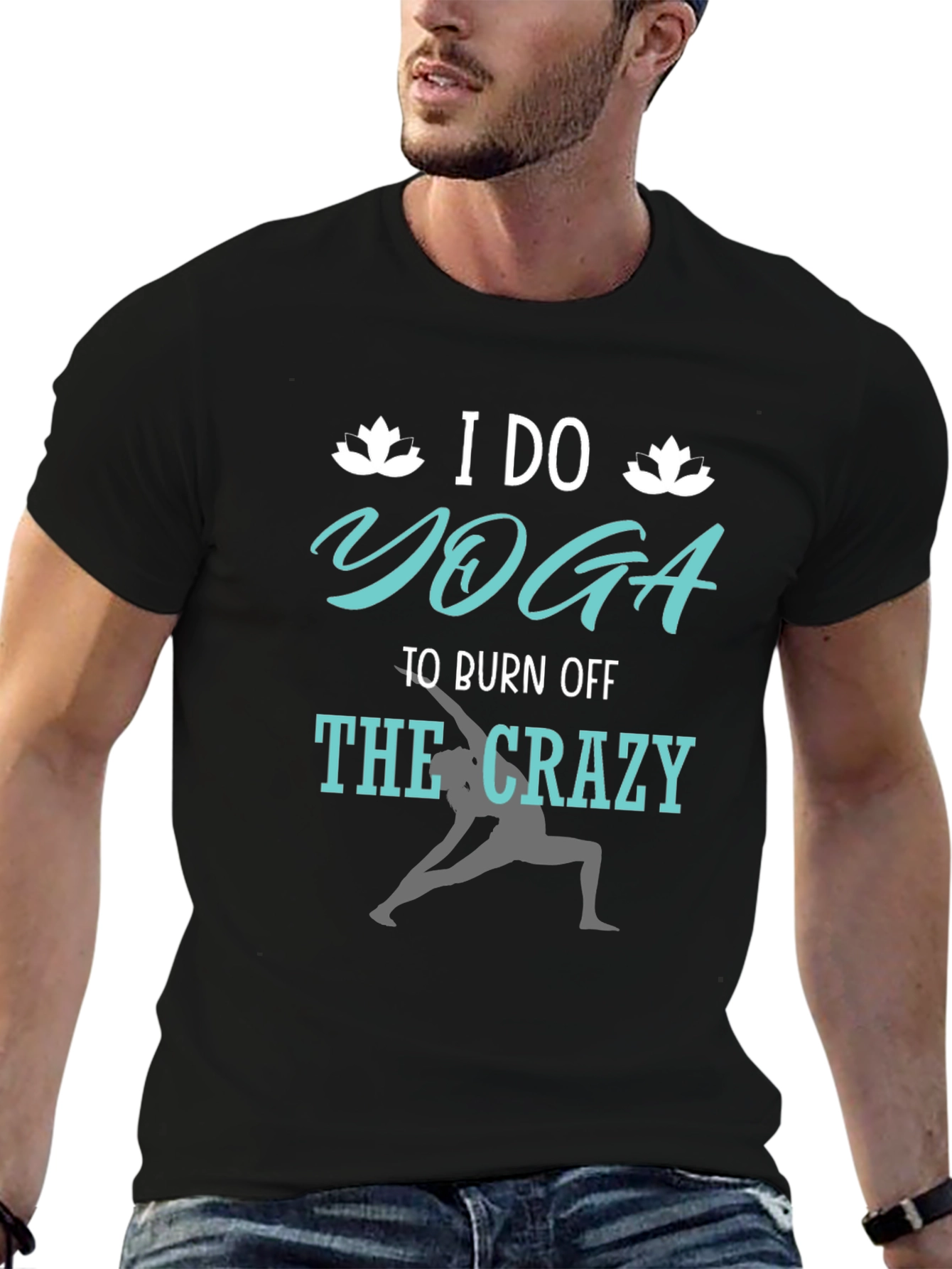 Yoga Crazy Graphic Tee