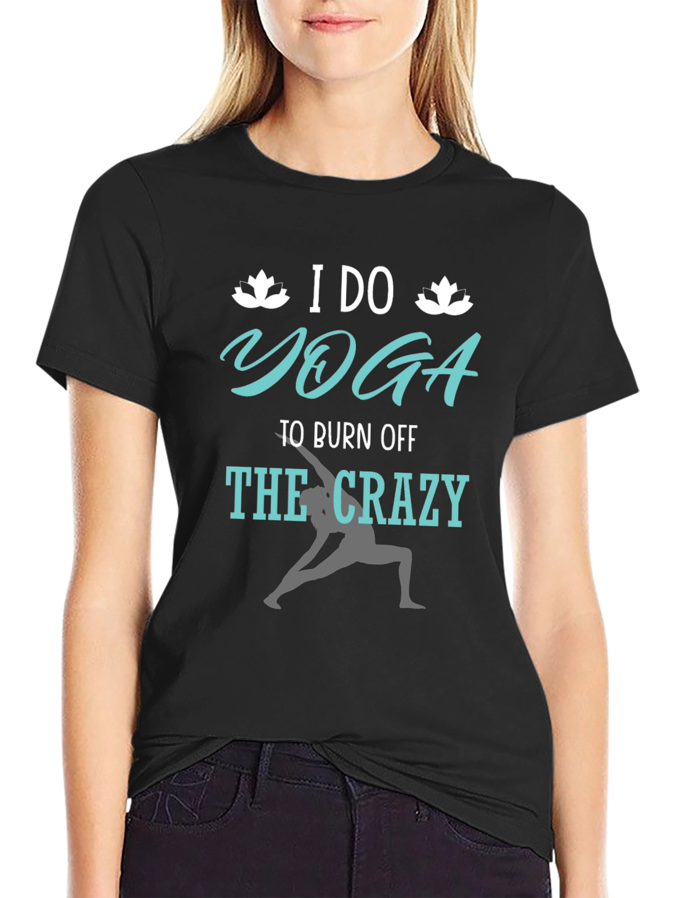 Yoga Crazy Graphic Tee