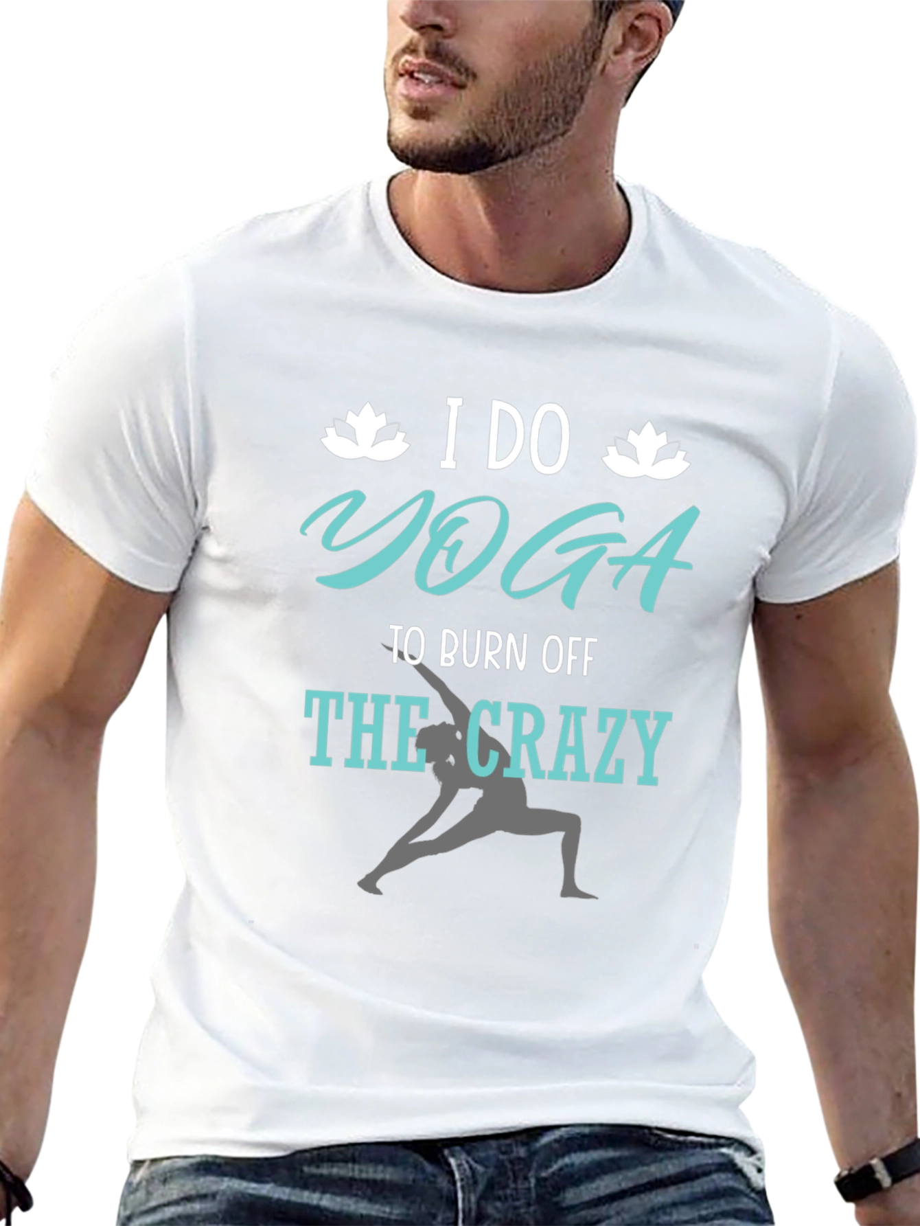 Yoga Crazy Graphic Tee