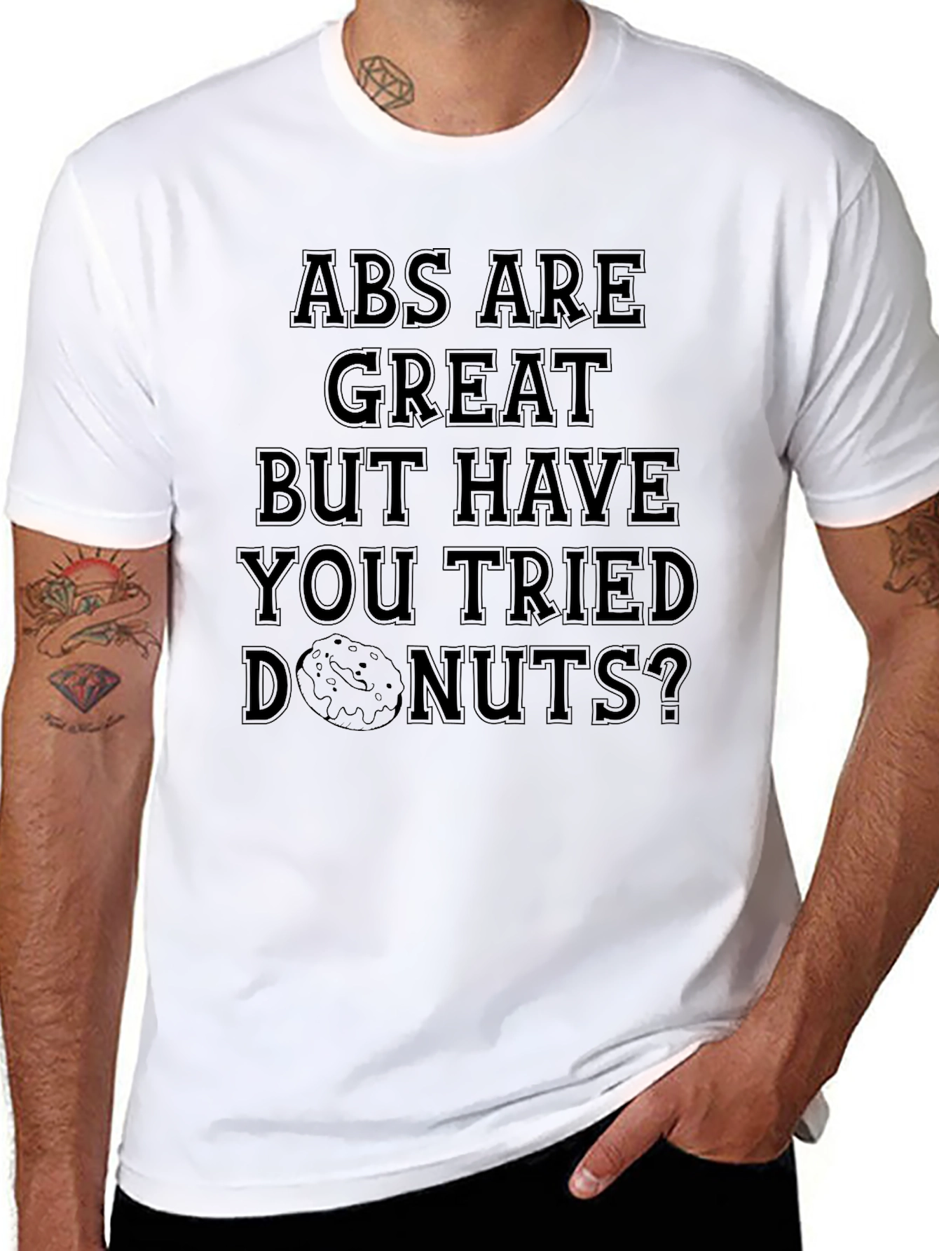 Abs Are Great Donuts T-Shirt