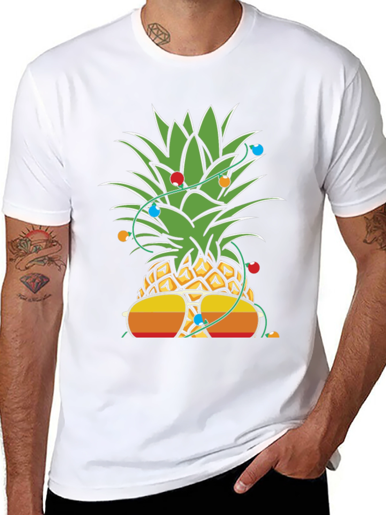 Festive Pineapple T-Shirt