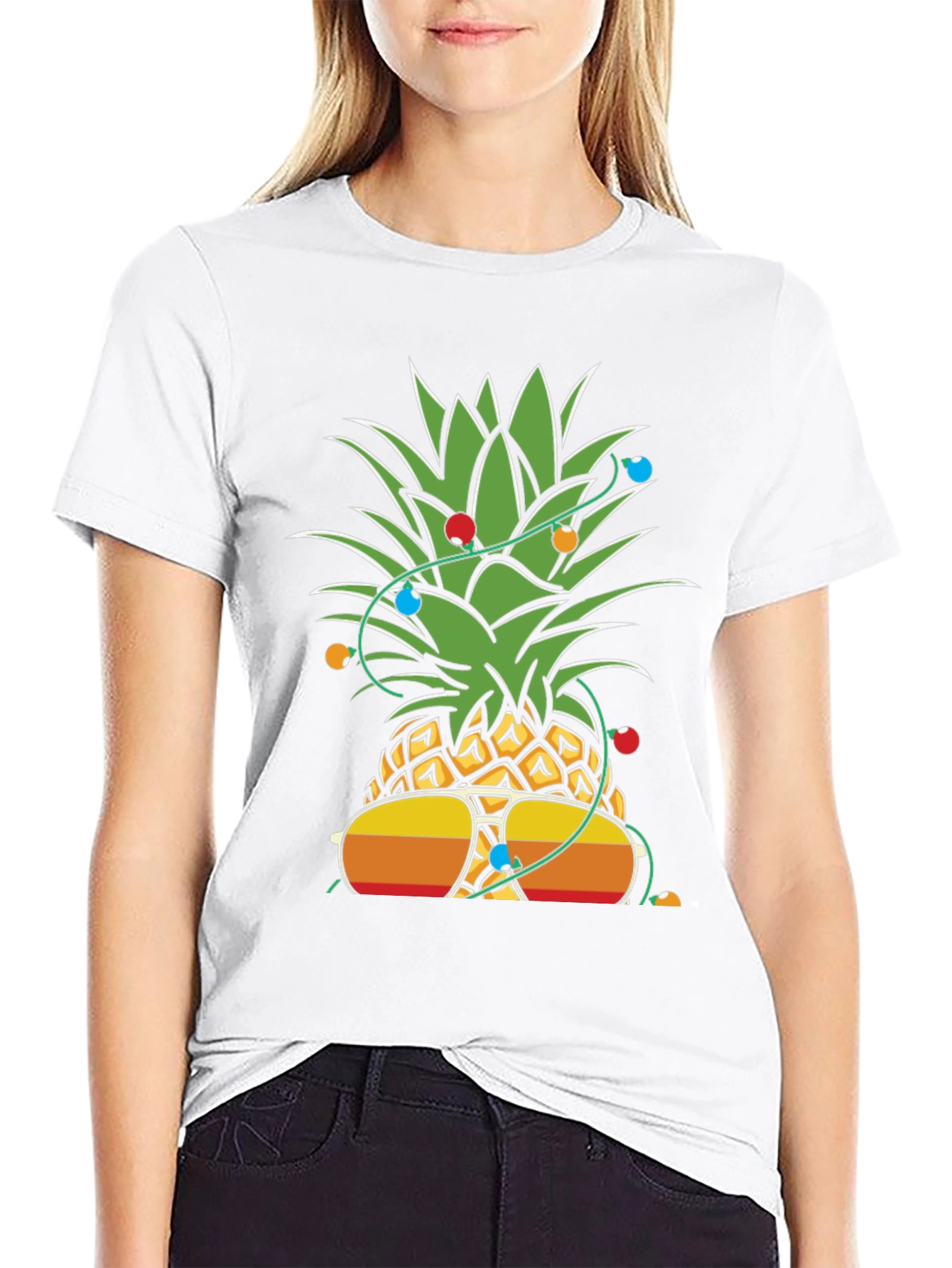 Festive Pineapple T-Shirt