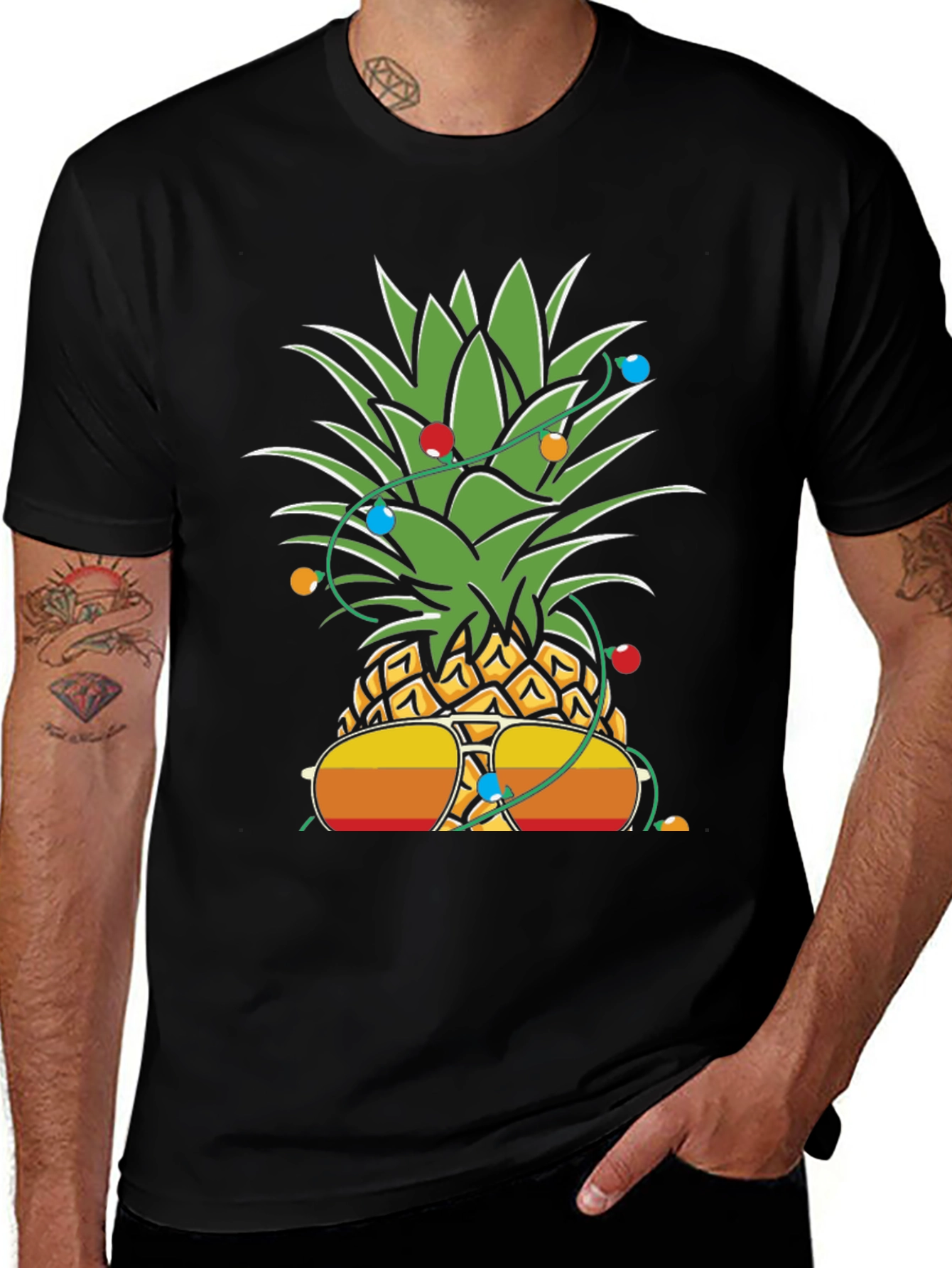 Festive Pineapple T-Shirt