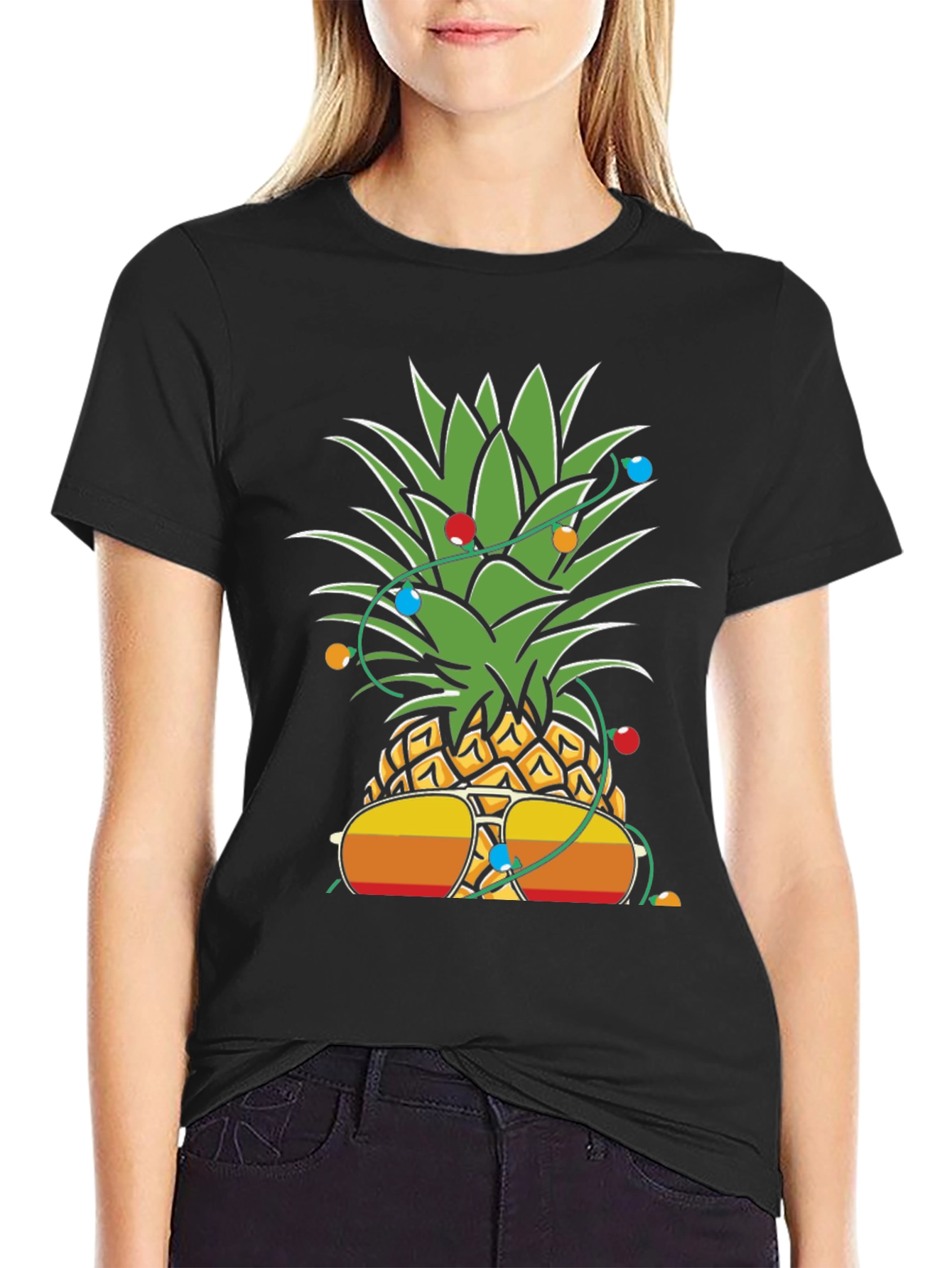 Festive Pineapple T-Shirt