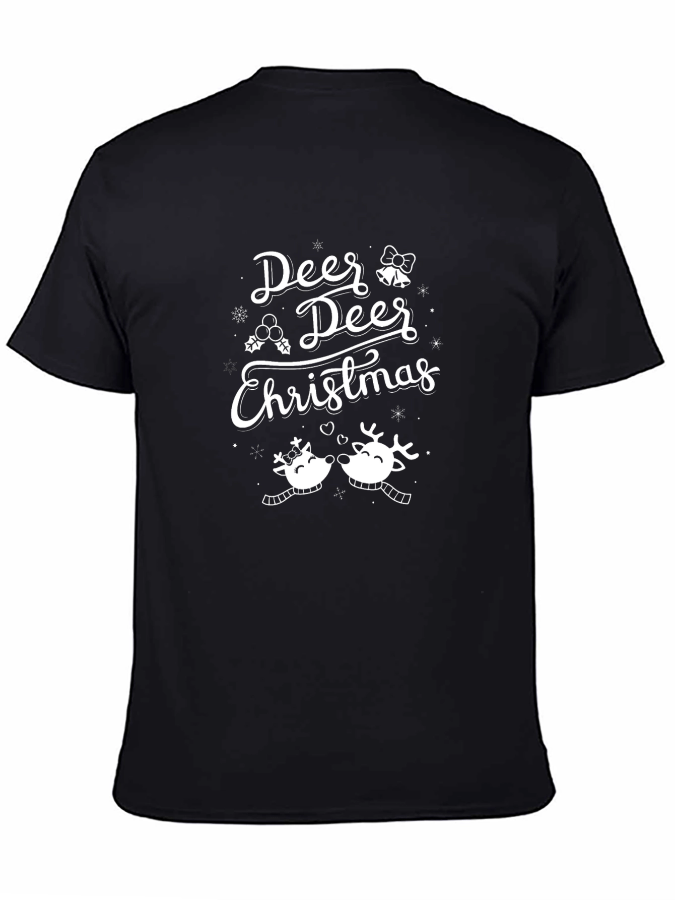 Deer Deer Christmas Graphic Tee - Holiday Style