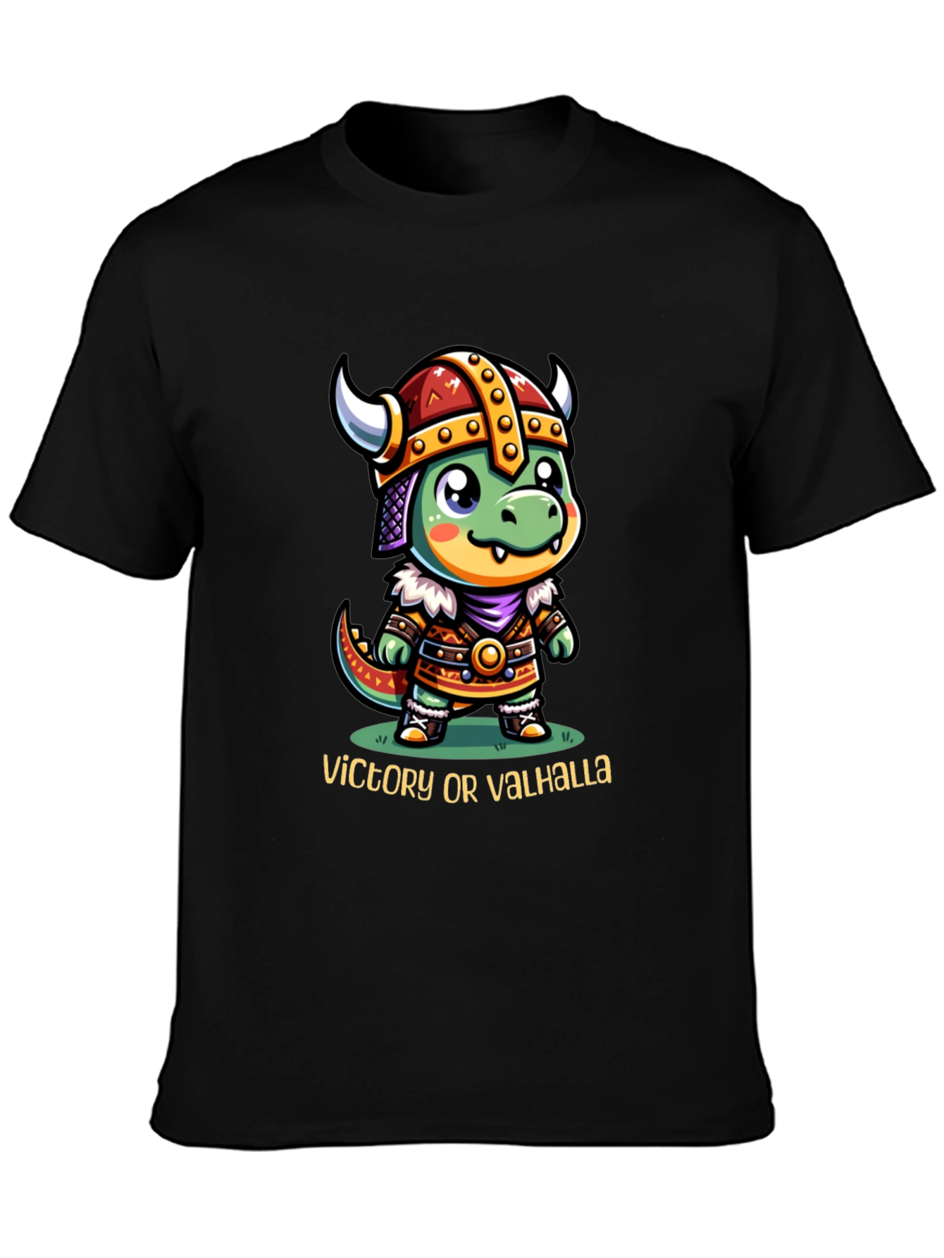 Viking Dragon T-Shirt - Victory or Valhalla!