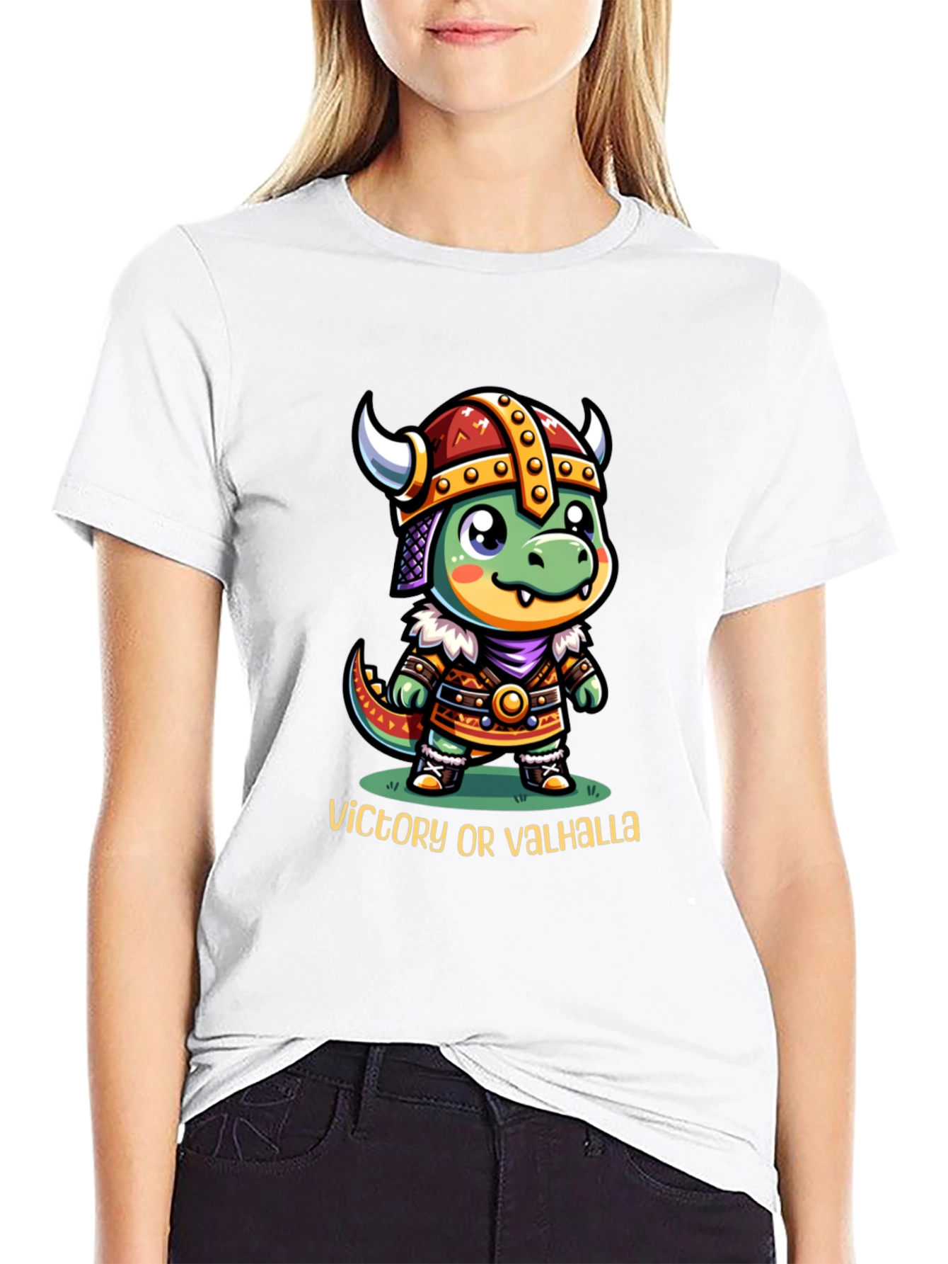 Viking Dragon T-Shirt - Victory or Valhalla!