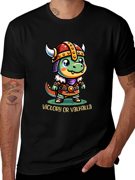 Viking Dragon T-Shirt - Victory or Valhalla!