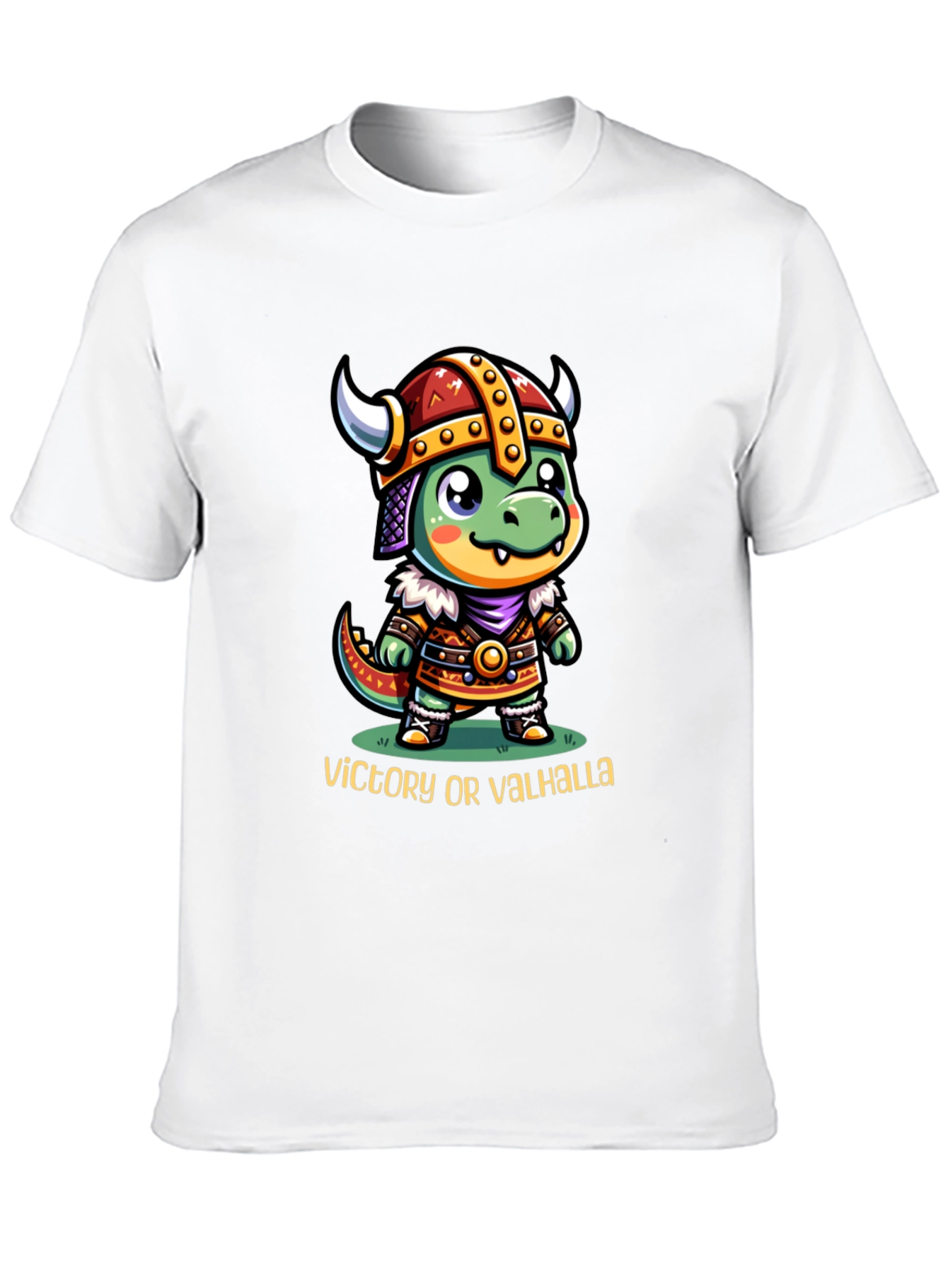 Viking Dragon T-Shirt - Victory or Valhalla!