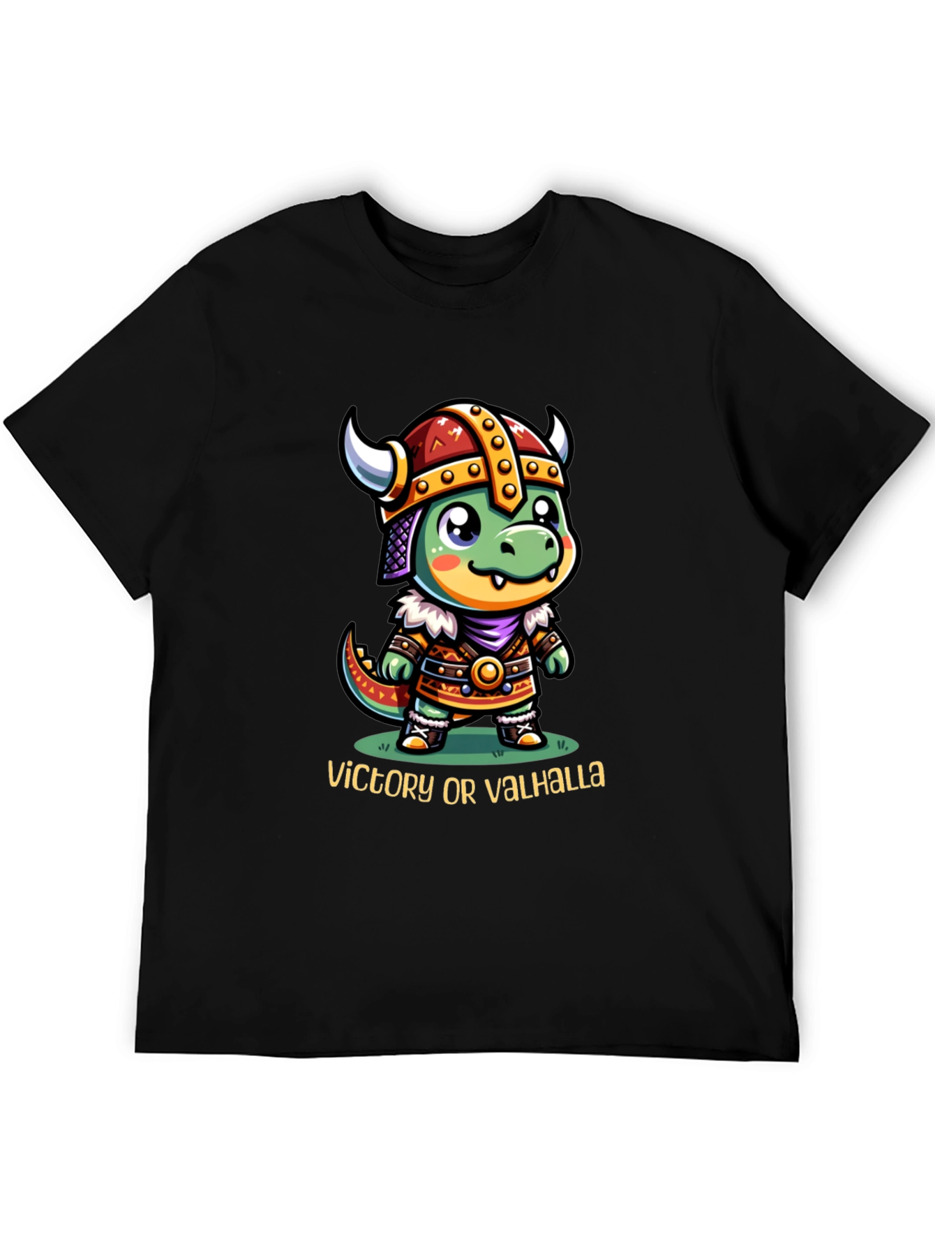 Viking Dragon T-Shirt - Victory or Valhalla!