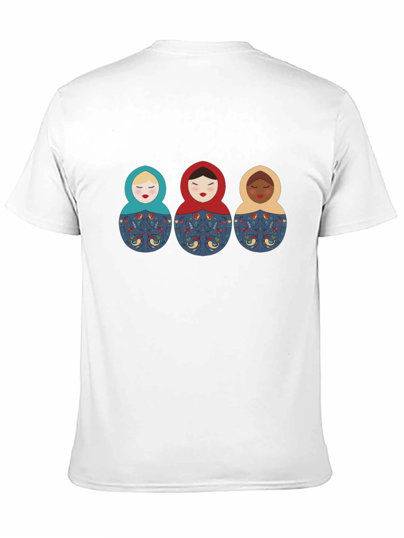 Matryoshka Doll Graphic Print T-Shirt