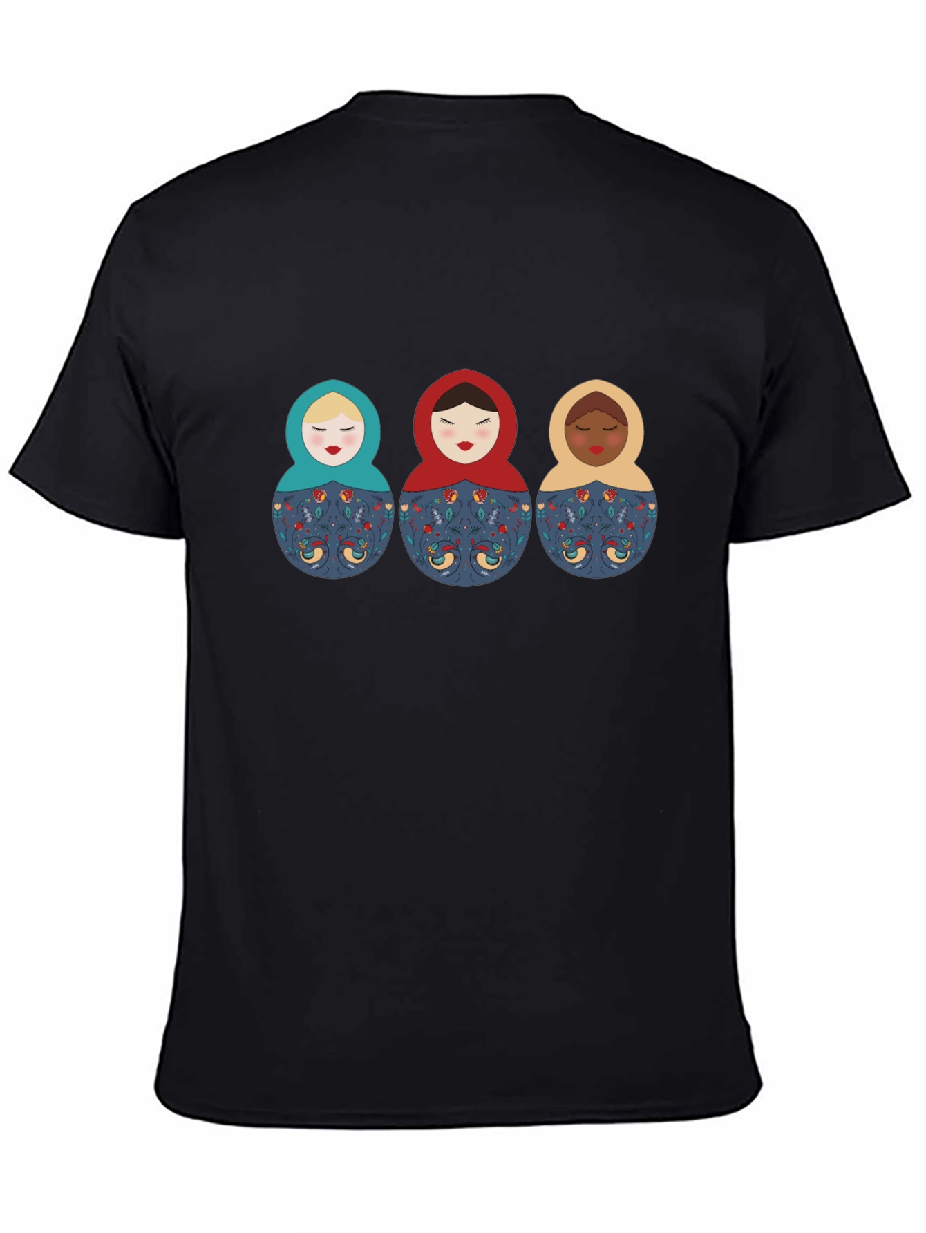Matryoshka Doll Graphic Print T-Shirt