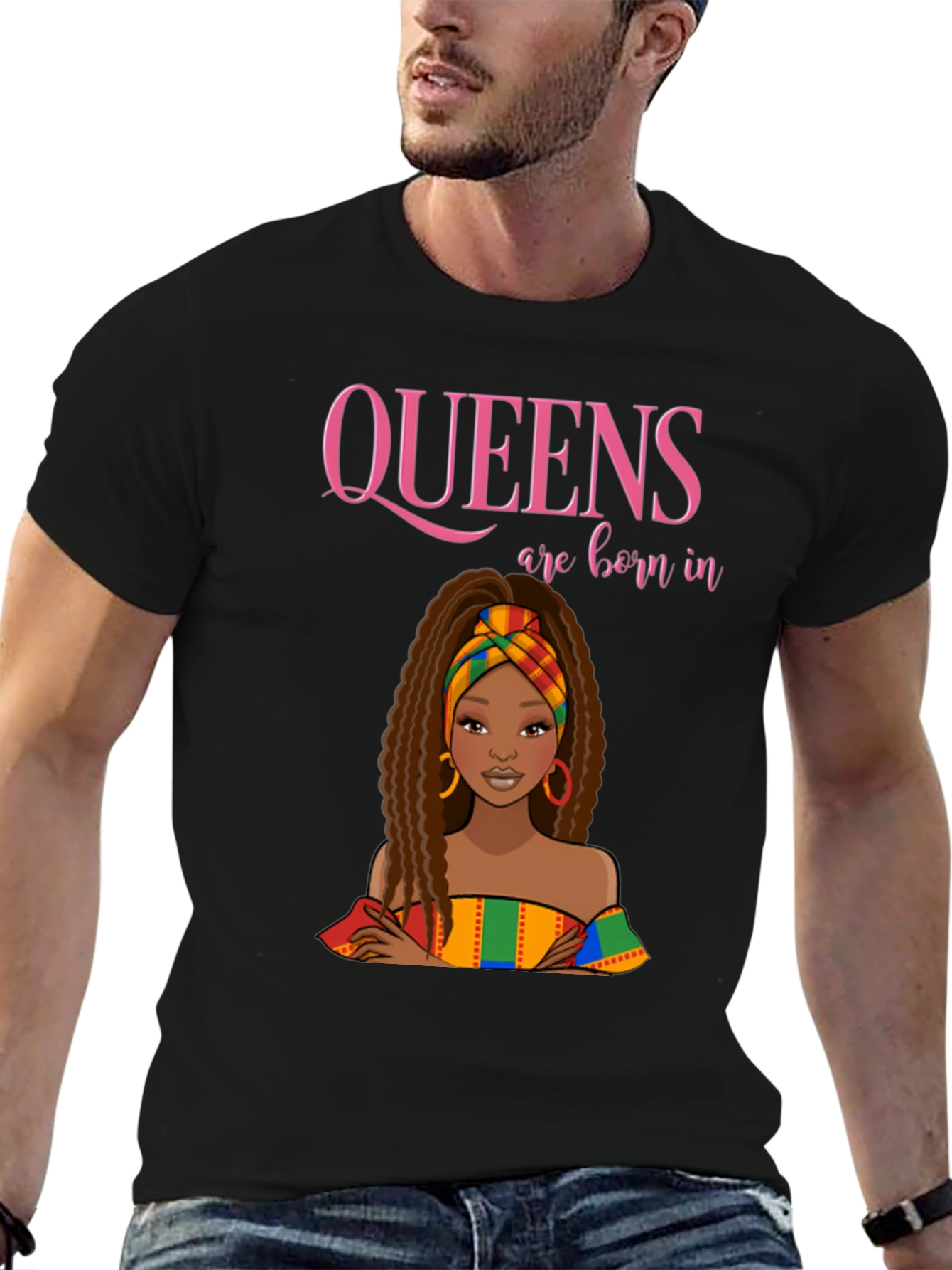Queens are Born In T-Shirt