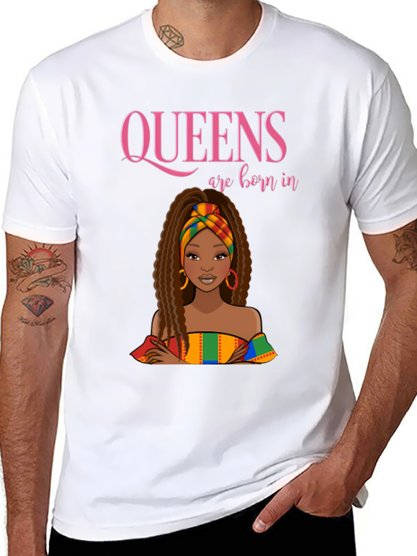 Queens are Born In T-Shirt