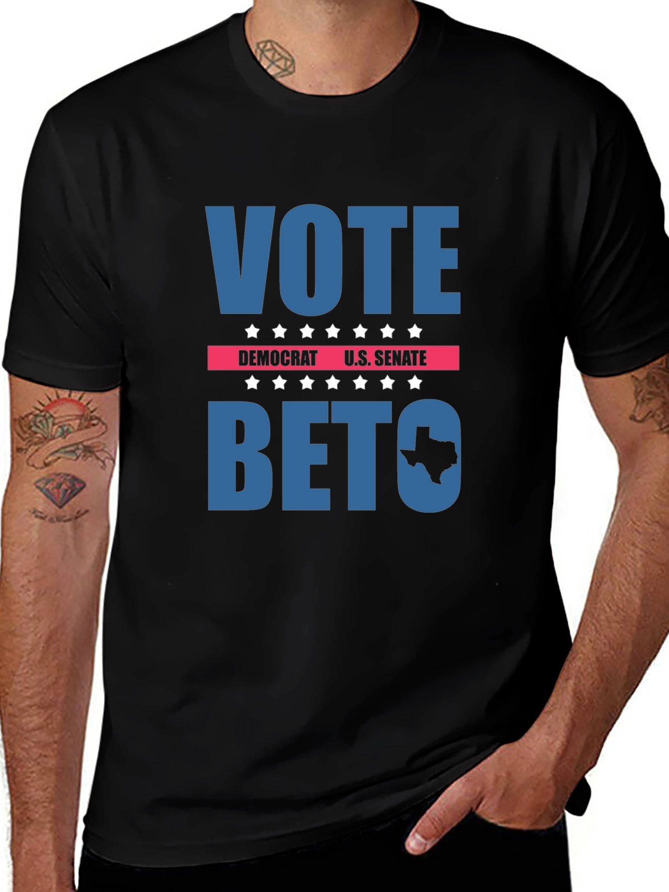 Vote Beto T-Shirt Democrat U.S. Senate Tee