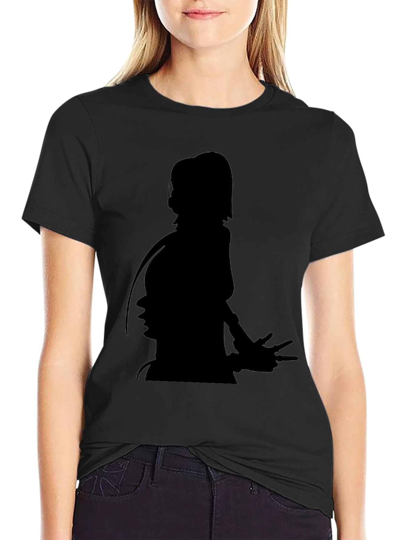 Silhouette Graphic Print T-Shirt