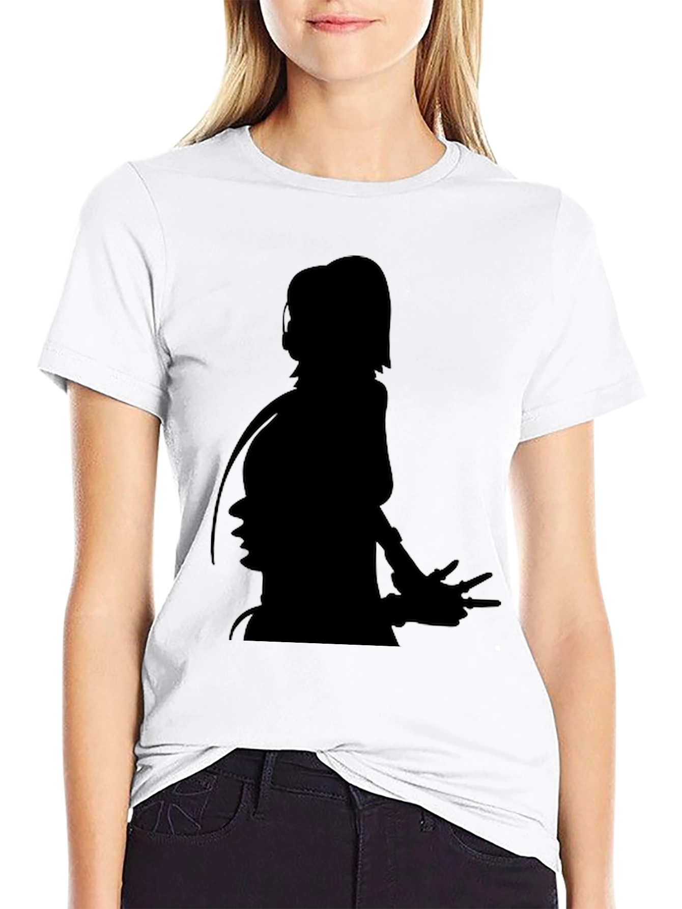 Silhouette Graphic Print T-Shirt