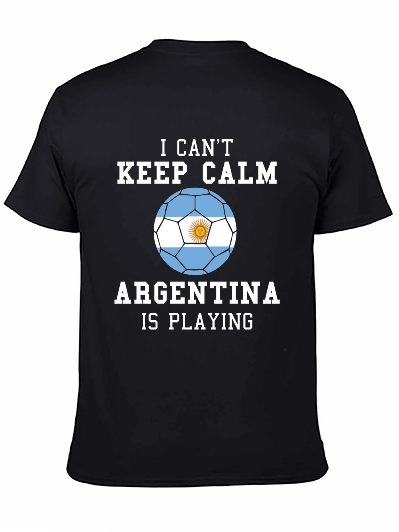 Argentina Soccer Fan T-Shirt - Keep Calm!