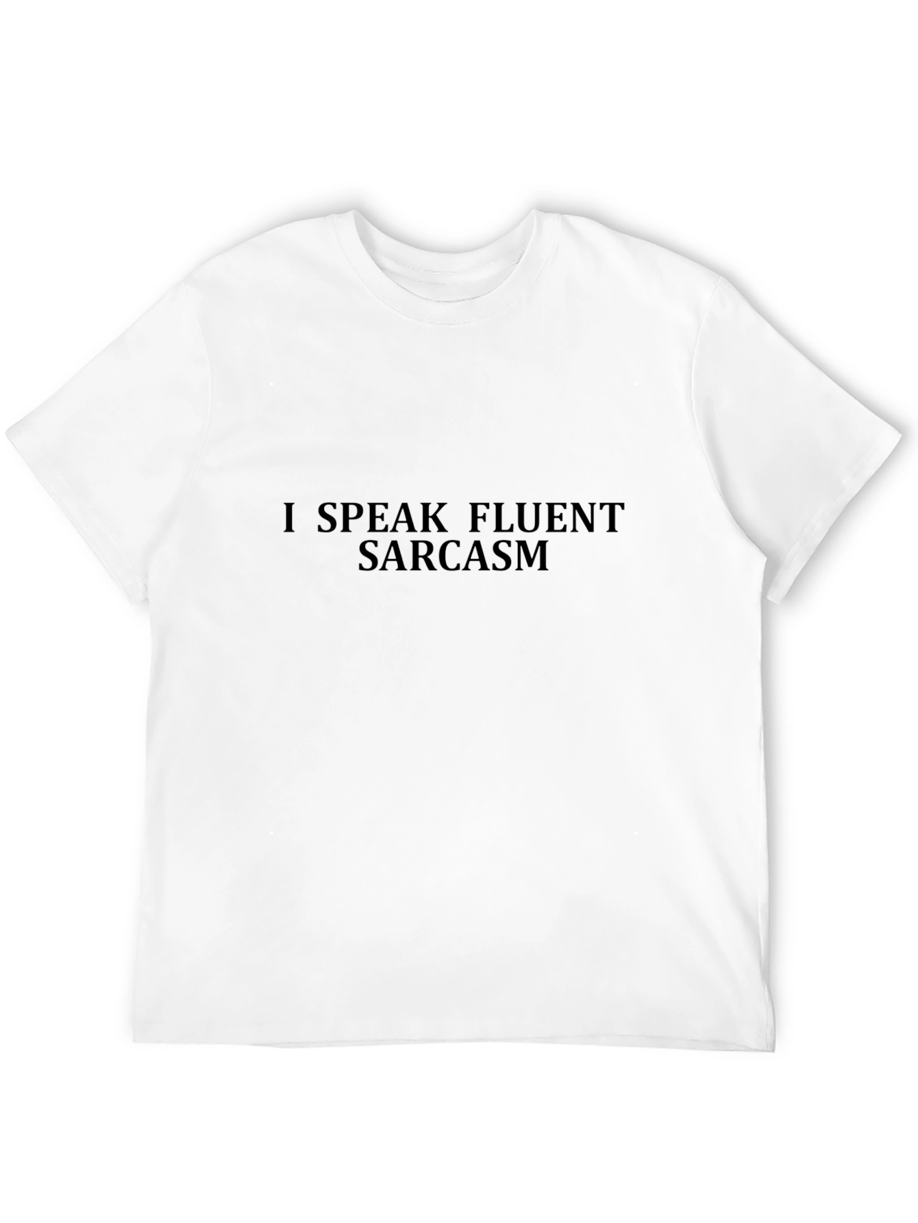 Fluent Sarcasm Black T-Shirt