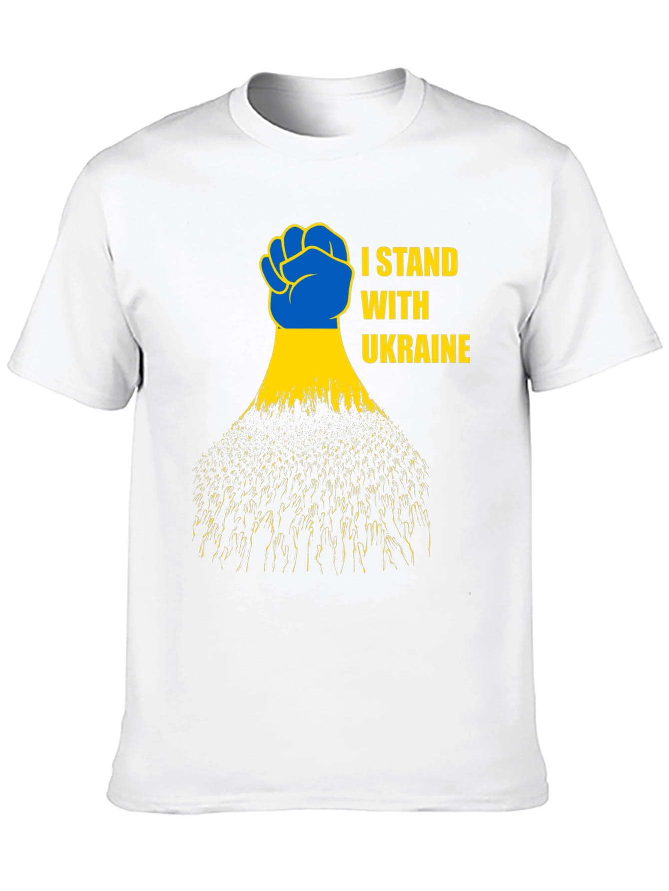 I Stand With Ukraine Support T-Shirt