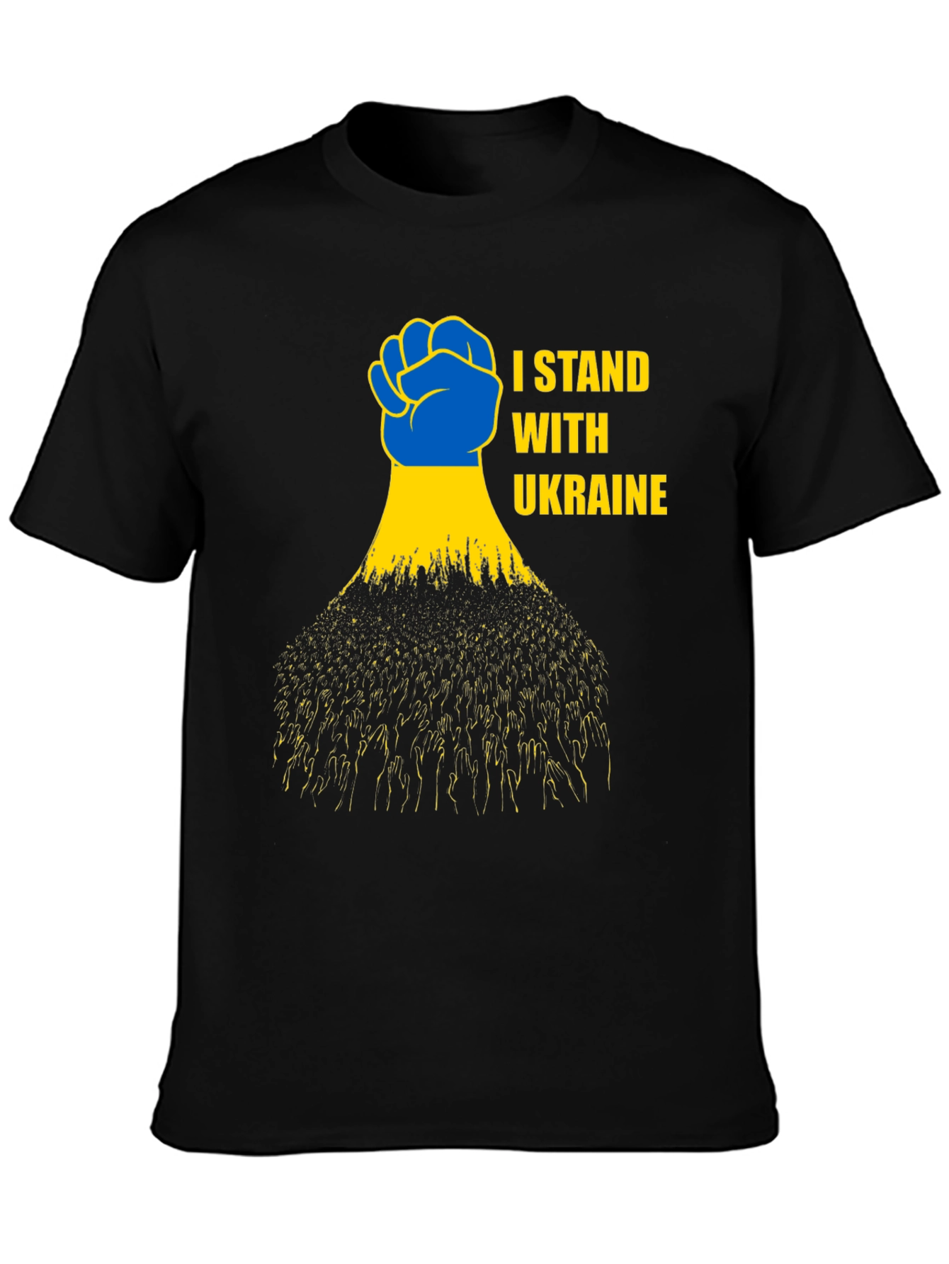 I Stand With Ukraine Support T-Shirt