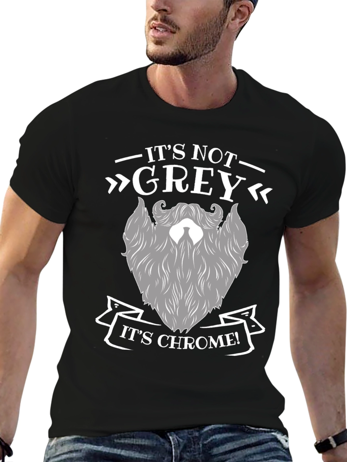 Its Not Grey Its Chrome T-Shirt