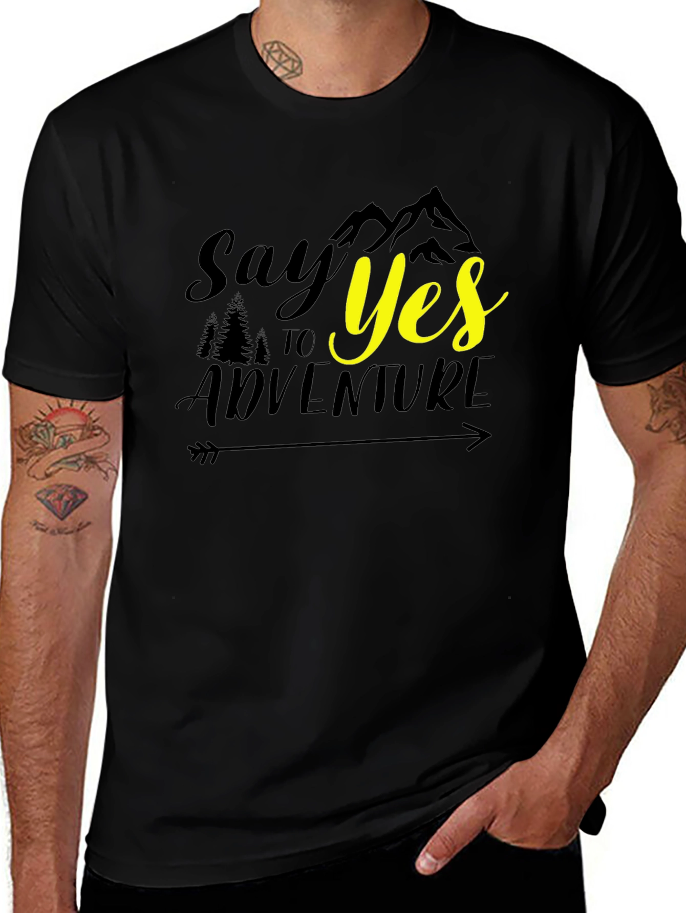 Adventure Awaits T-Shirt - Say Yes!