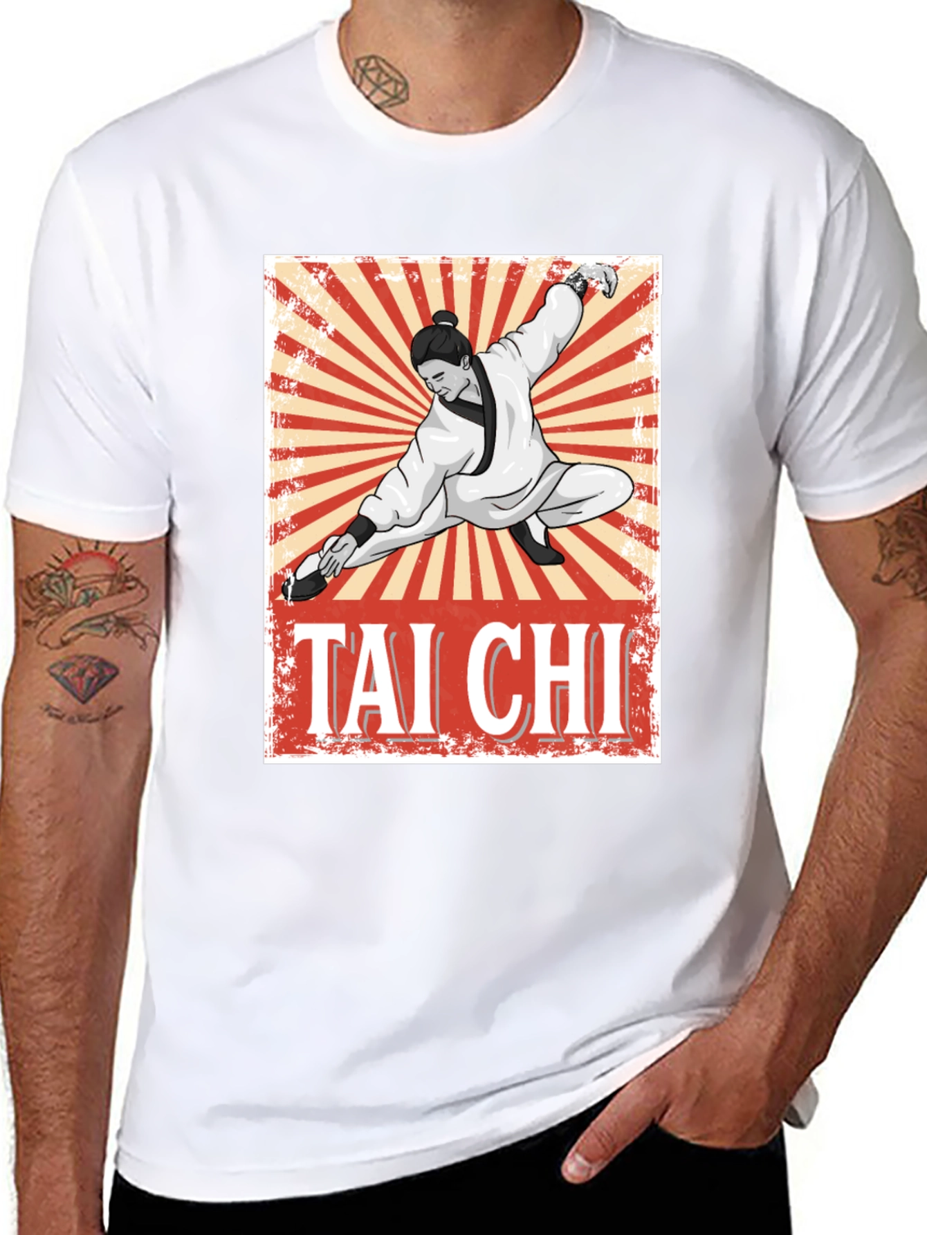 Tai Chi Graphic Tee - Martial Arts T-Shirt