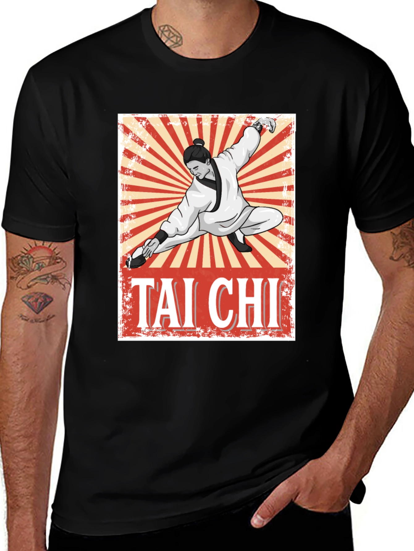 Tai Chi Graphic Tee - Martial Arts T-Shirt