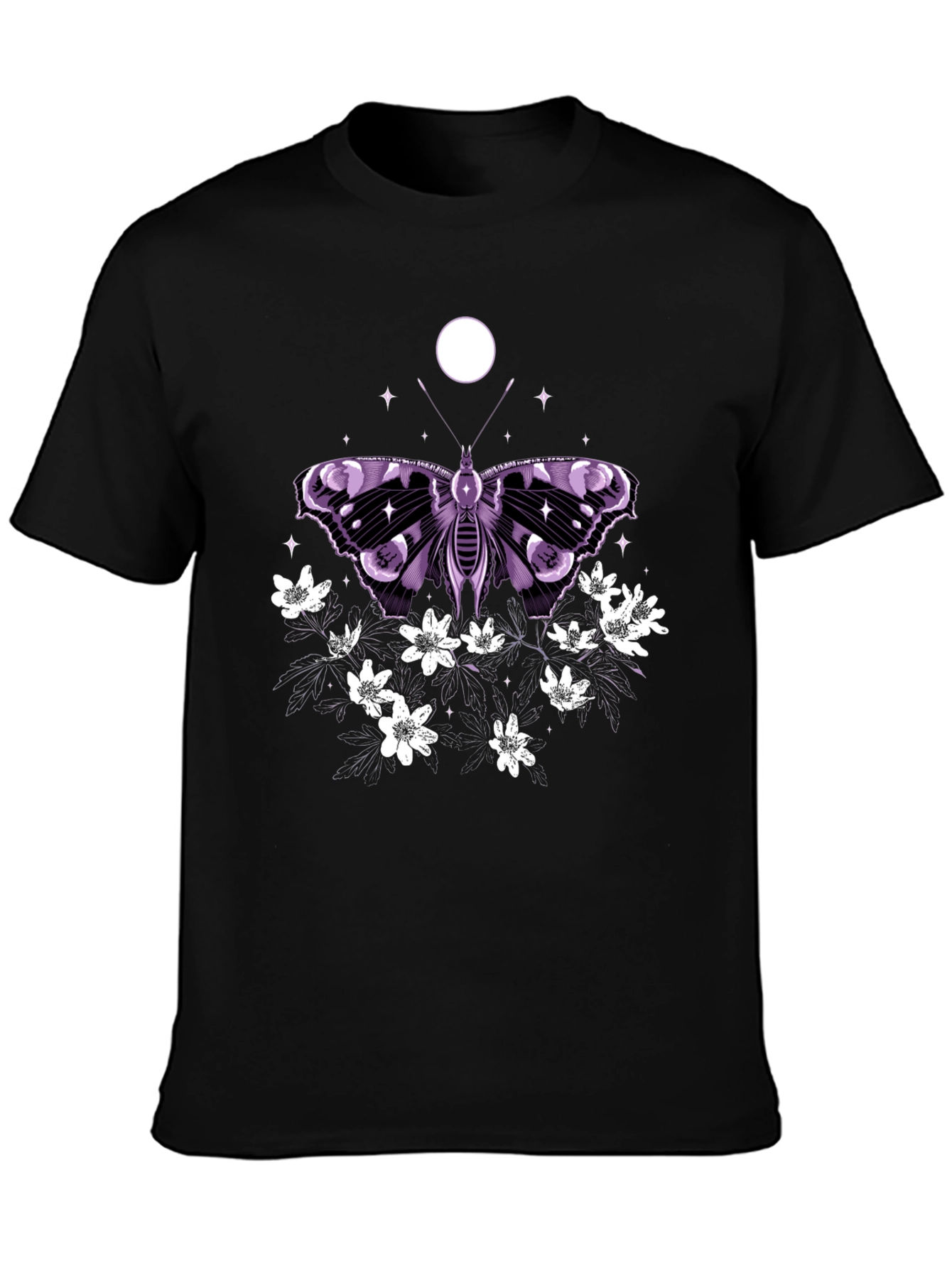 Butterfly & Flowers Graphic Tee