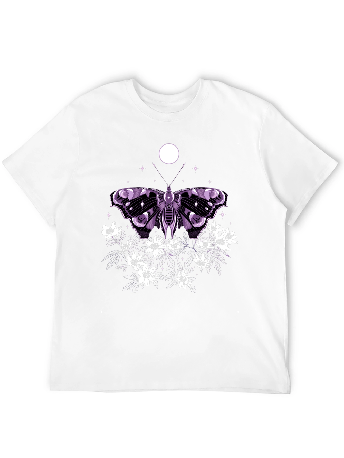 Butterfly & Flowers Graphic Tee