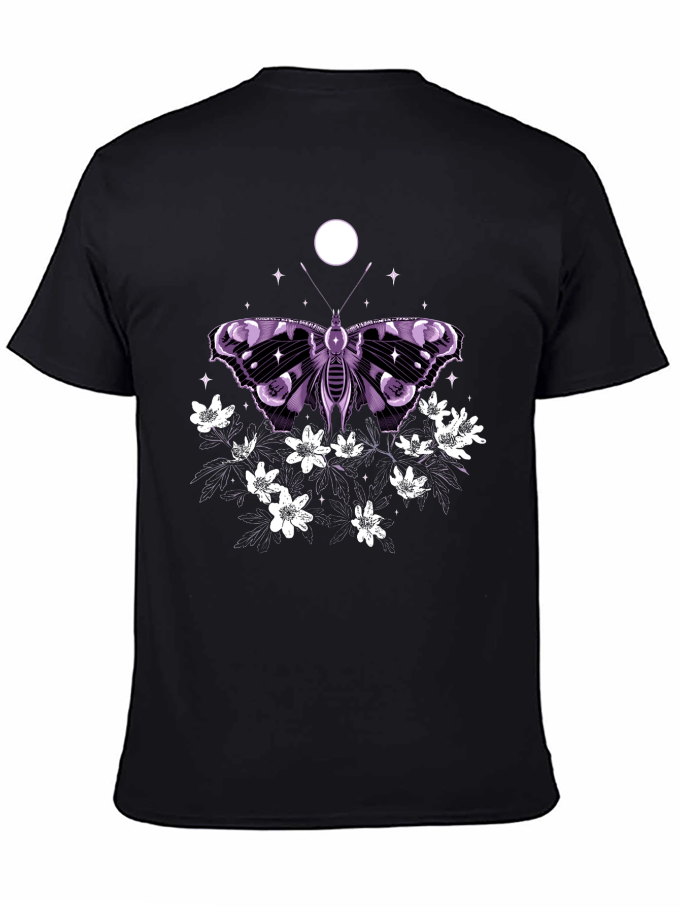 Butterfly & Flowers Graphic Tee