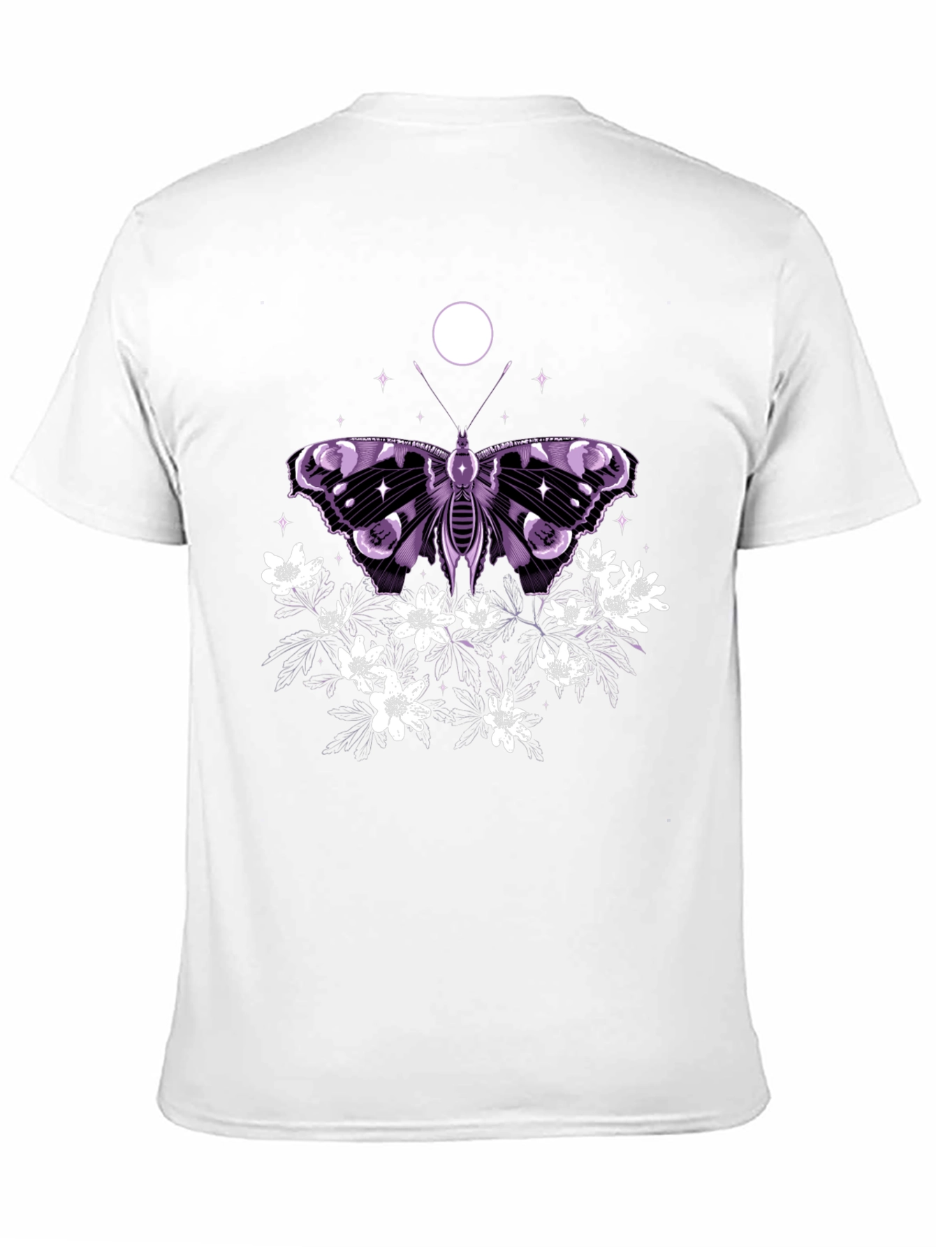Butterfly & Flowers Graphic Tee