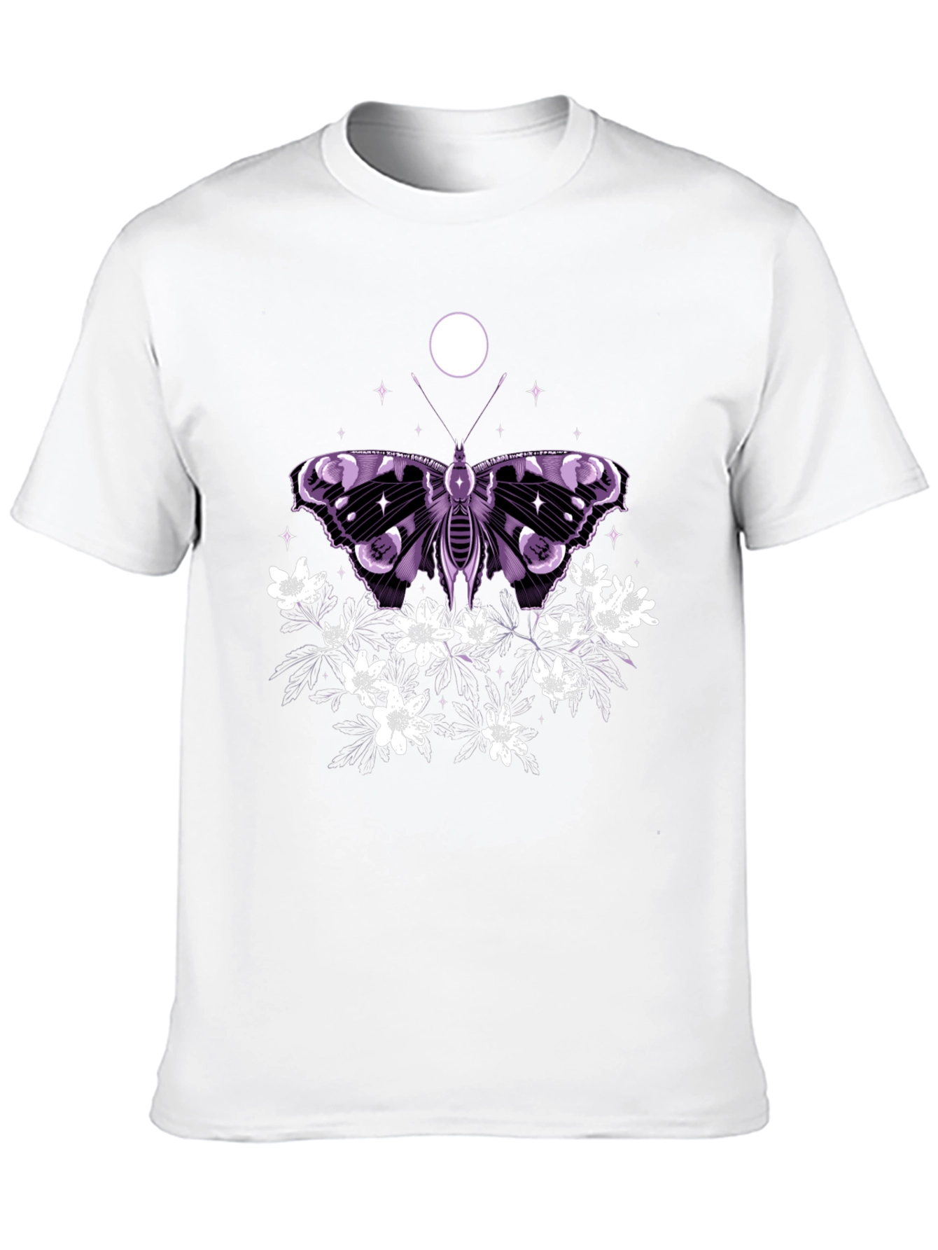 Butterfly & Flowers Graphic Tee