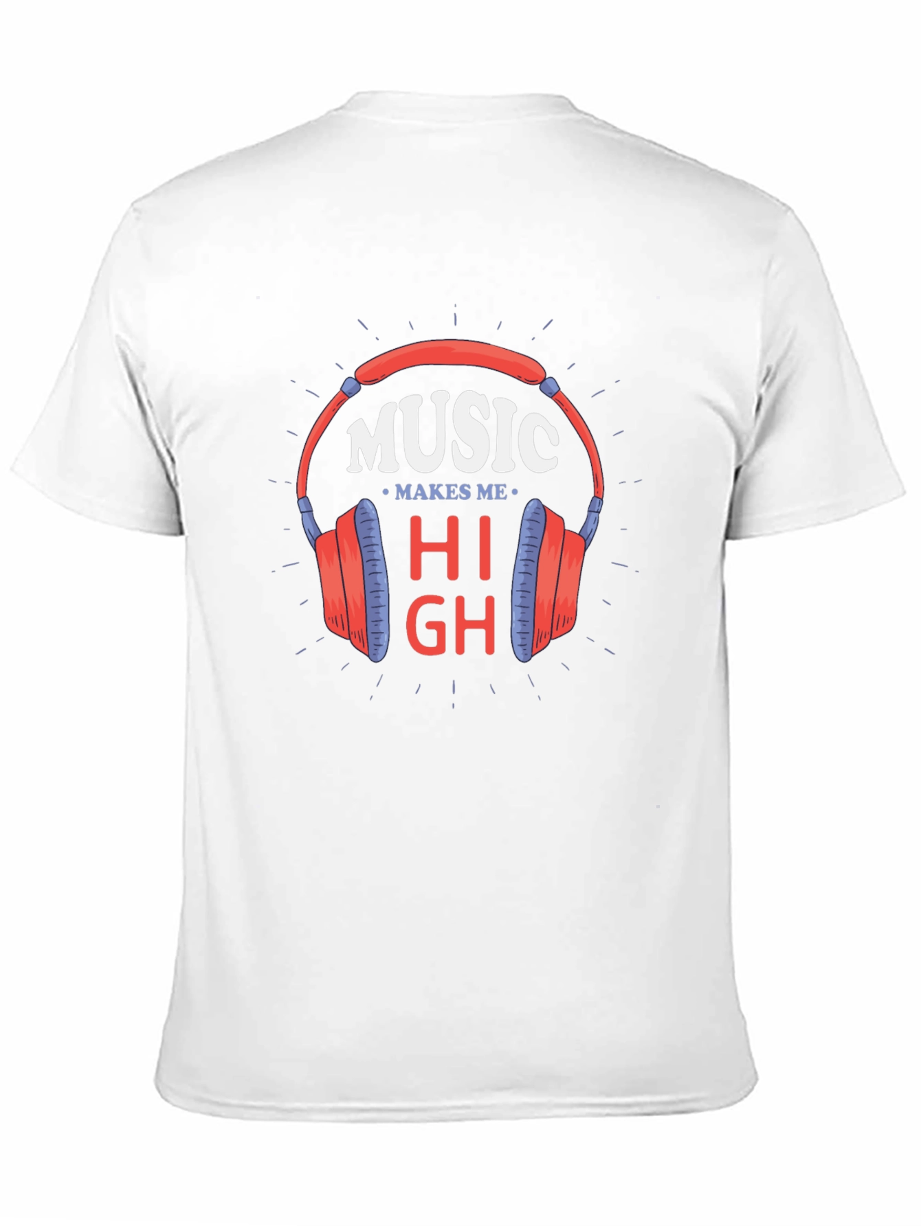 Music Makes Me High Graphic Tee