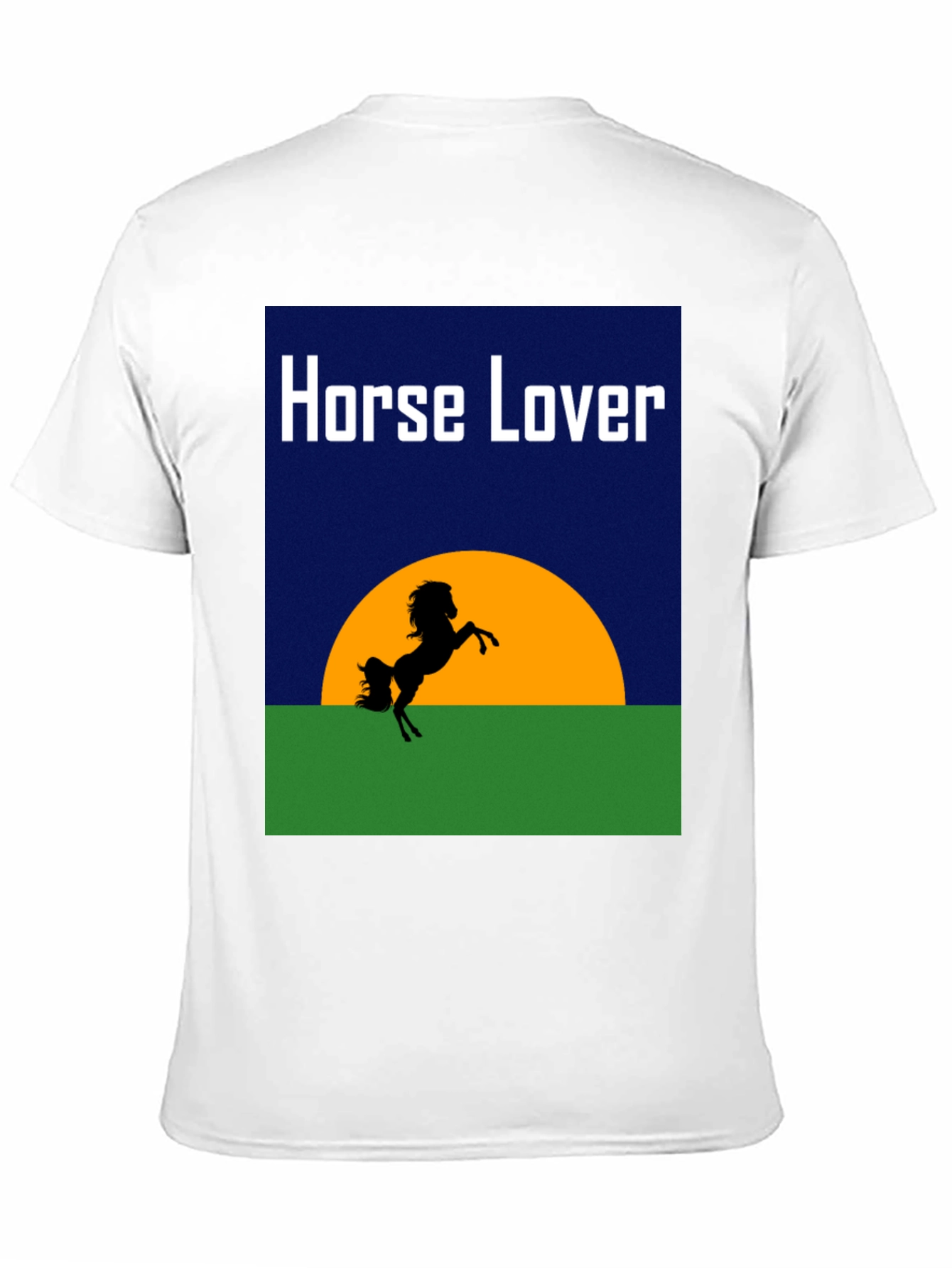 Horse Lover T-Shirt: Equestrian Sunset Tee