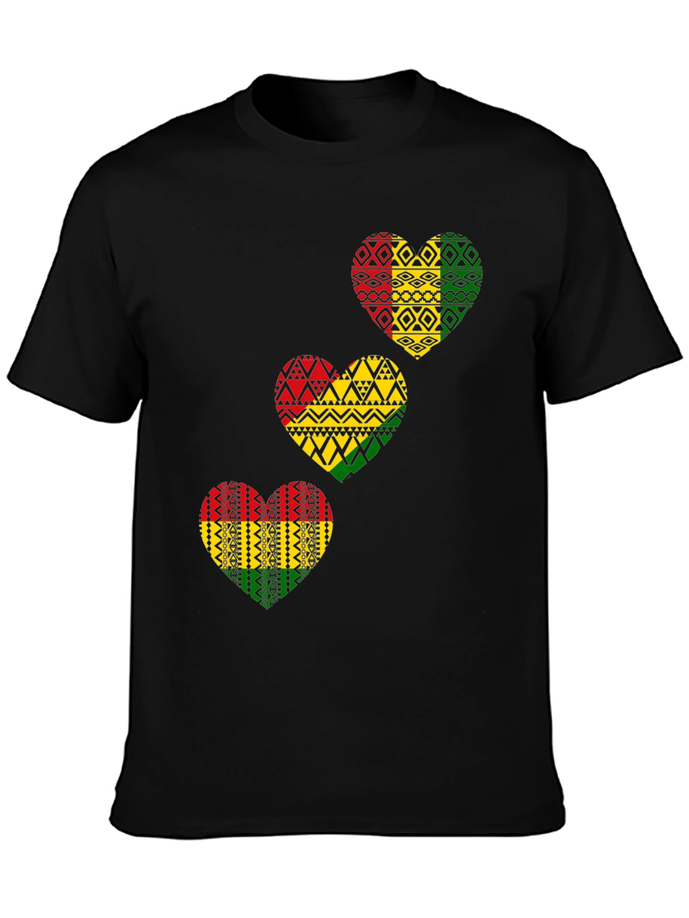 Rasta Heart T-Shirt - Reggae Love