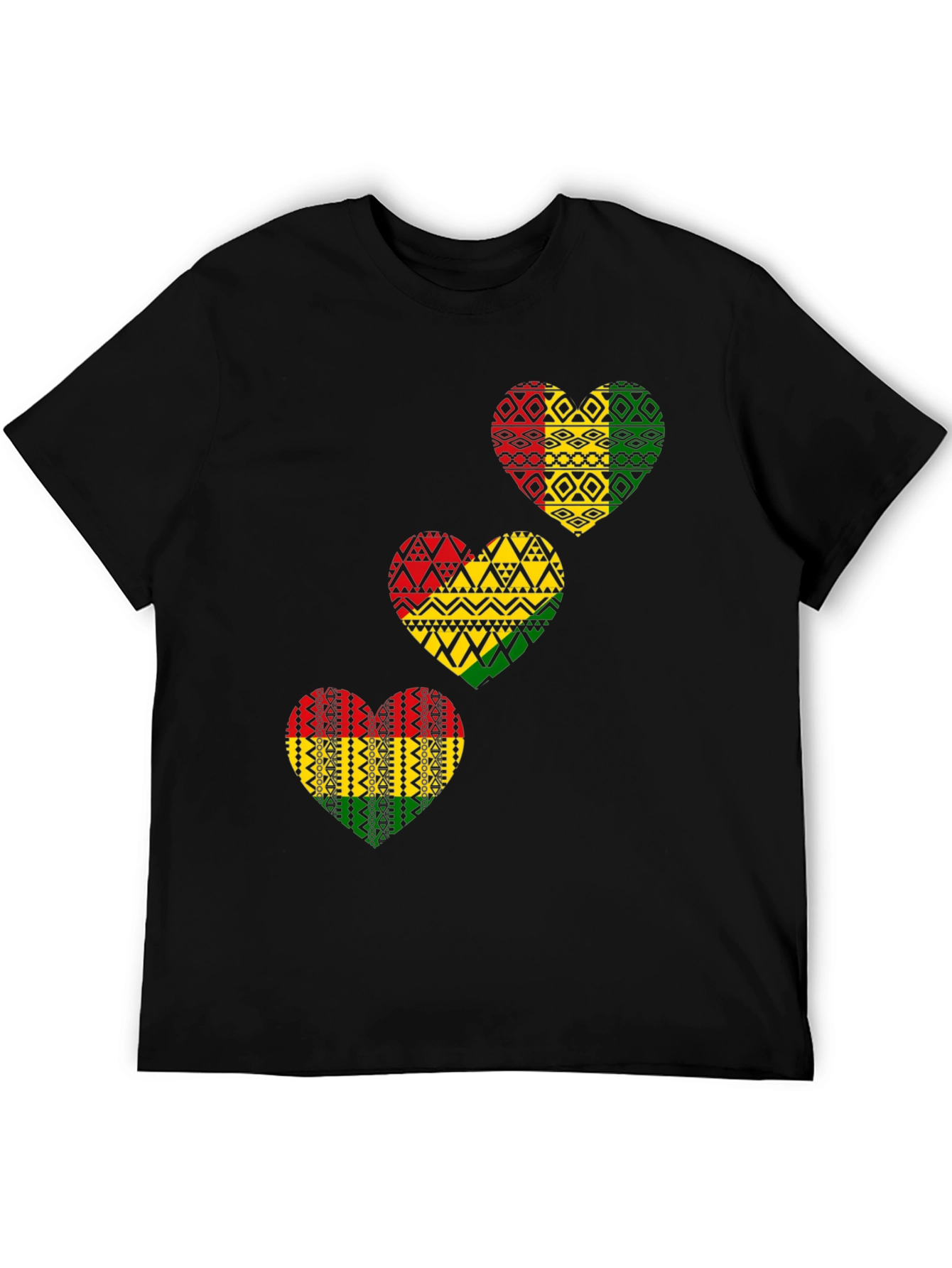 Rasta Heart T-Shirt - Reggae Love