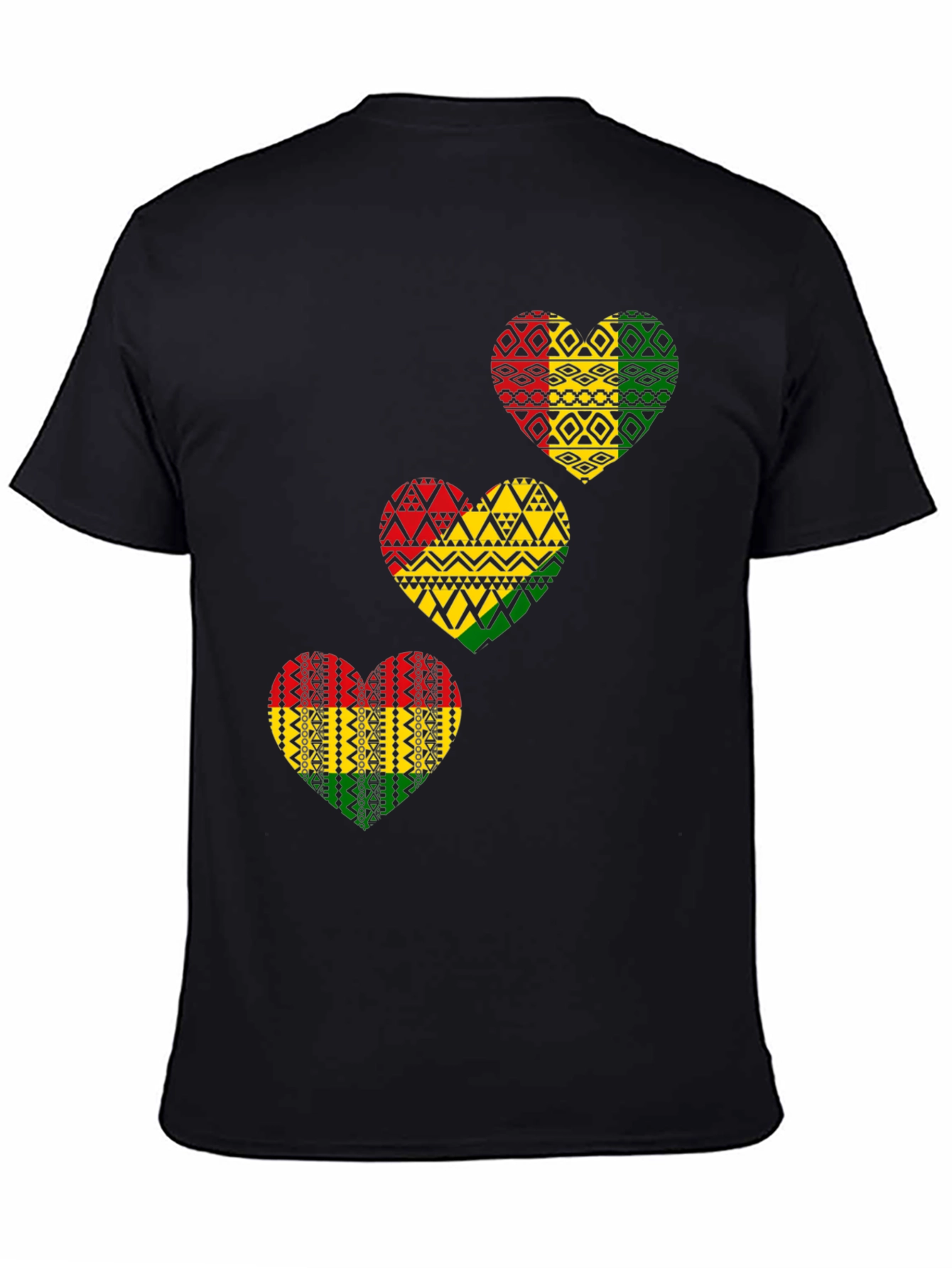 Rasta Heart T-Shirt - Reggae Love