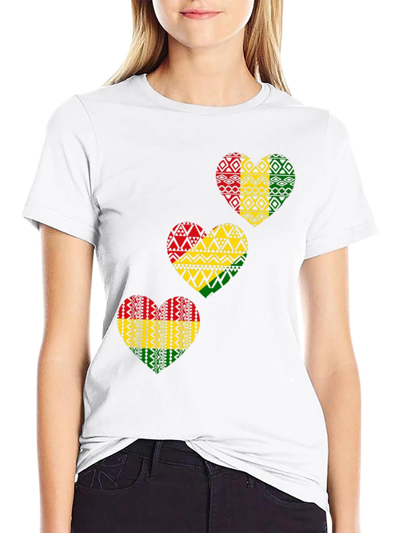 Rasta Heart T-Shirt - Reggae Love
