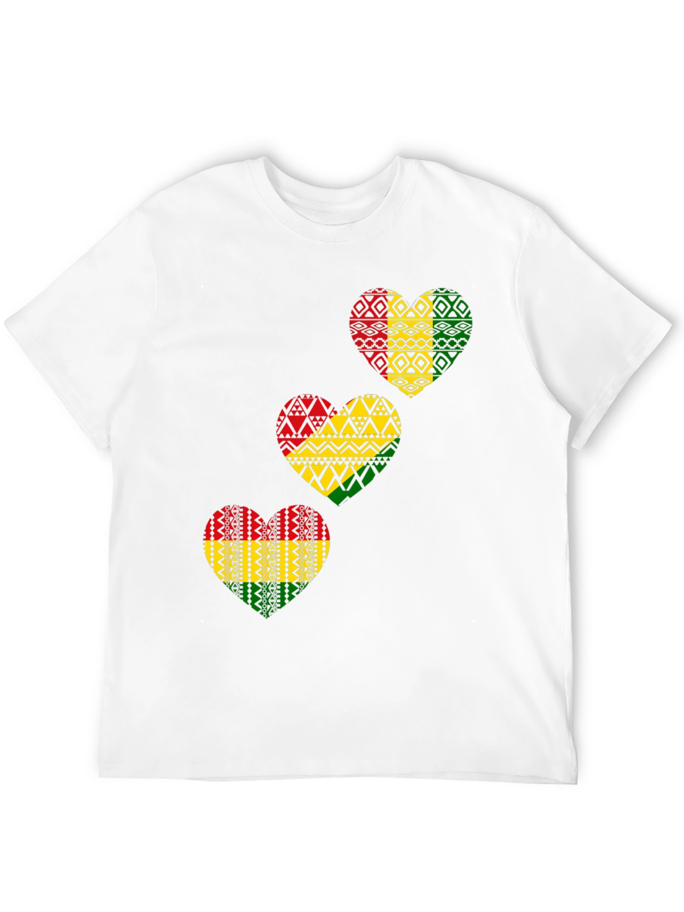 Rasta Heart T-Shirt - Reggae Love