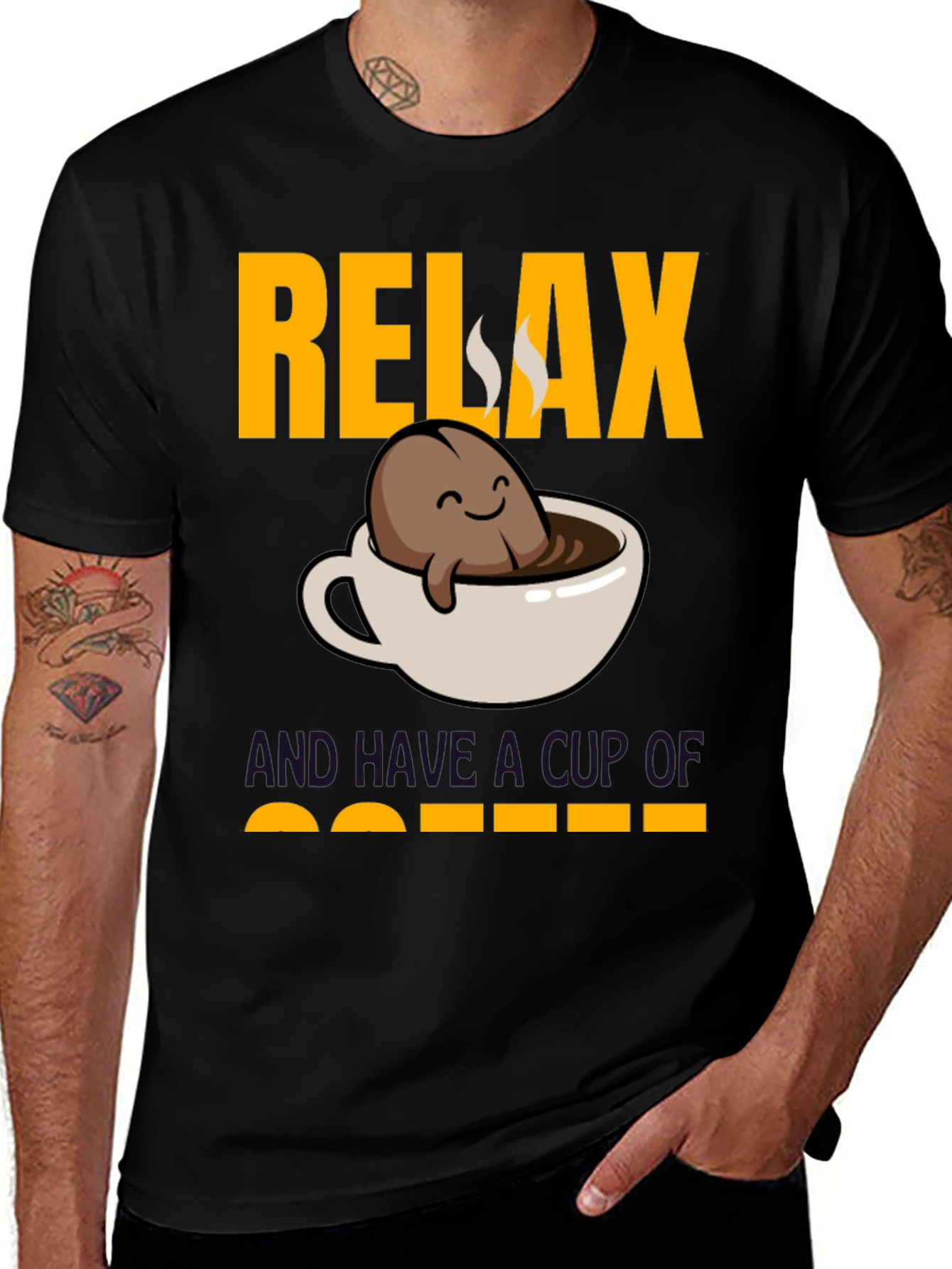 Relax and Have a Cup of Coffee T-Shirt