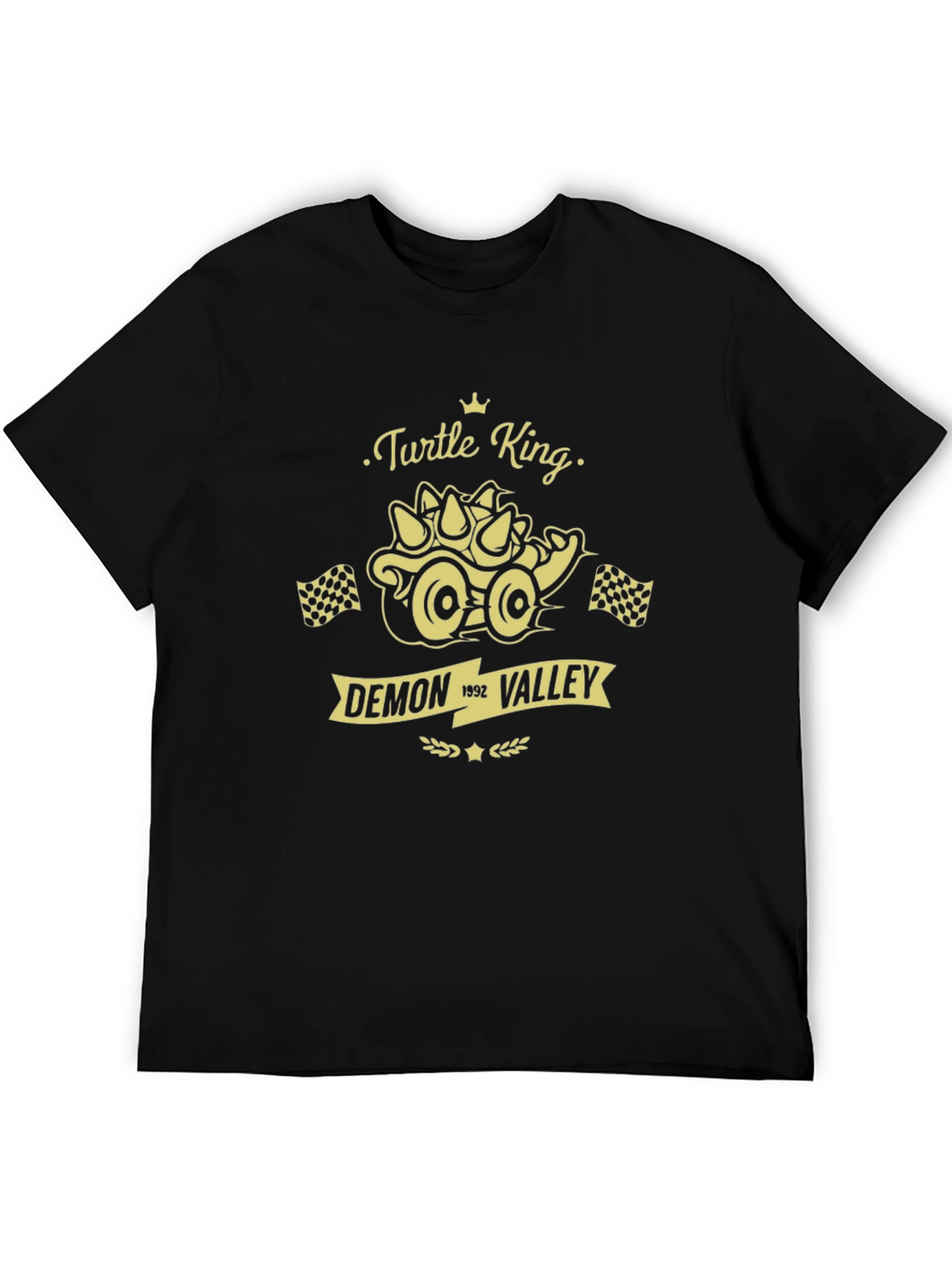 Turtle King Demon Valley 1992 Graphic T-Shirt