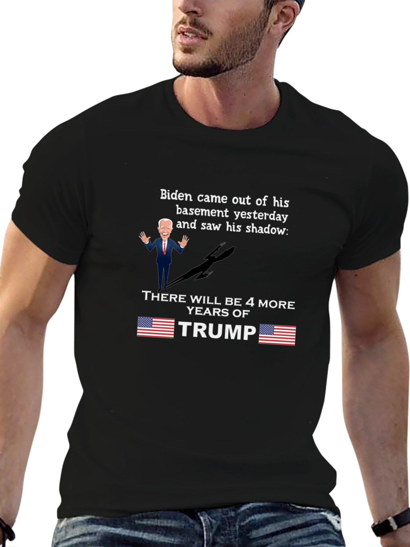Trump 2024 Bidens Shadow T-Shirt