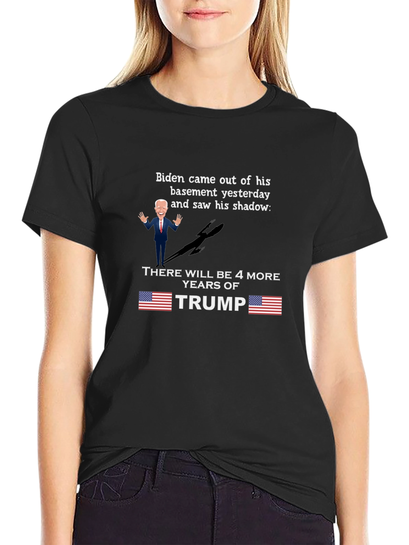 Trump 2024 Bidens Shadow T-Shirt