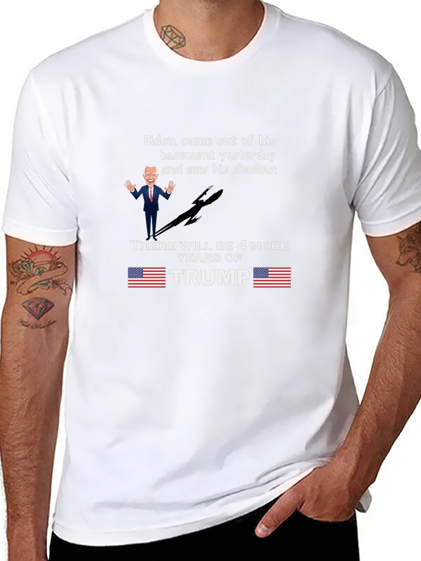 Trump 2024 Bidens Shadow T-Shirt