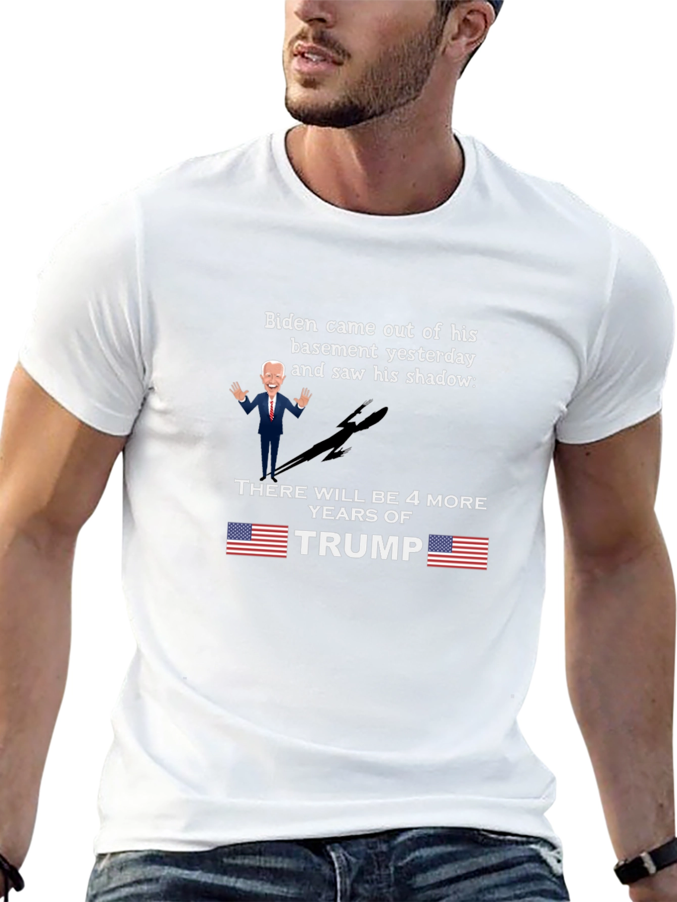 Trump 2024 Bidens Shadow T-Shirt